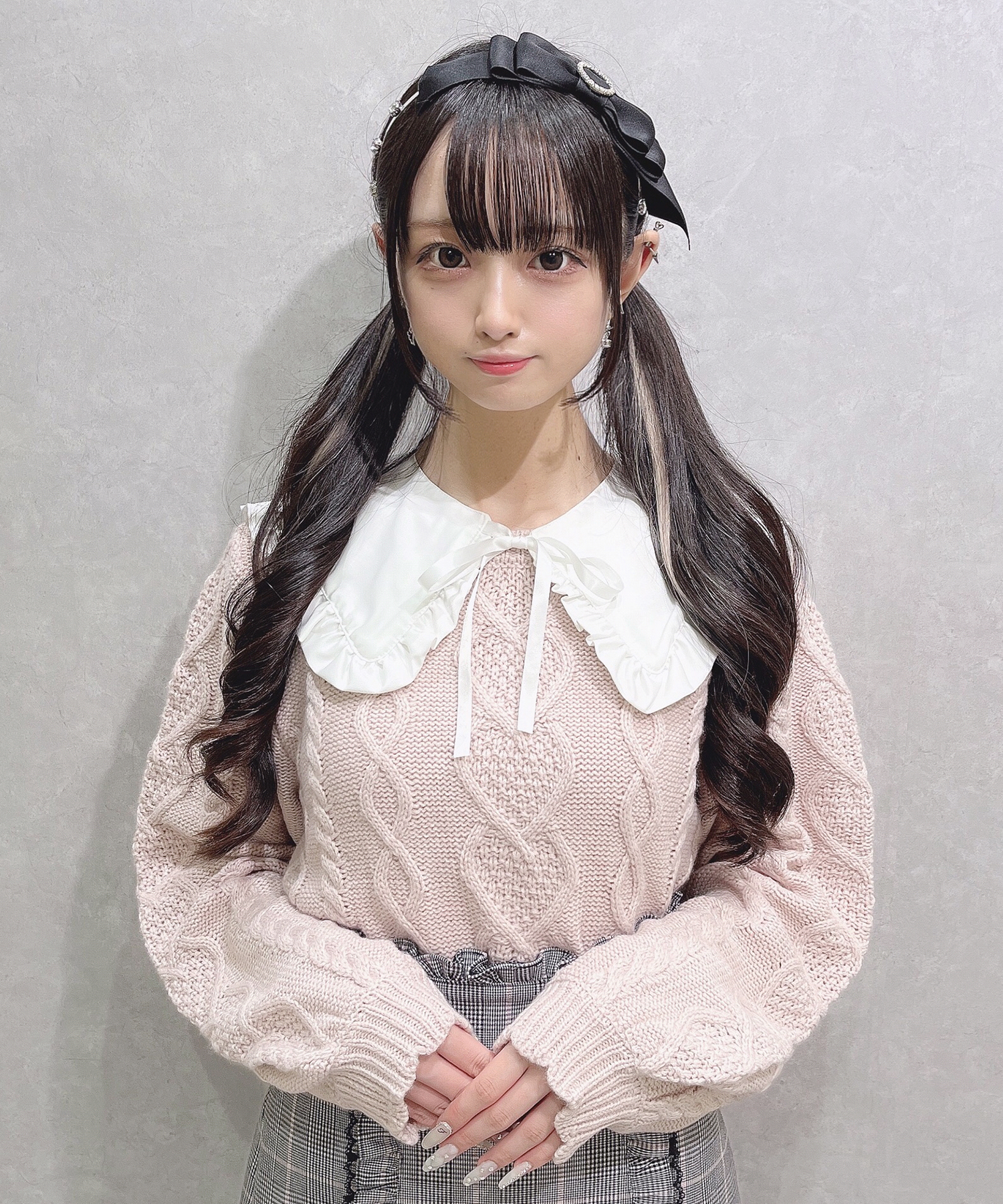 付け衿ハートケーブルニット – BUNNY APARTMENT