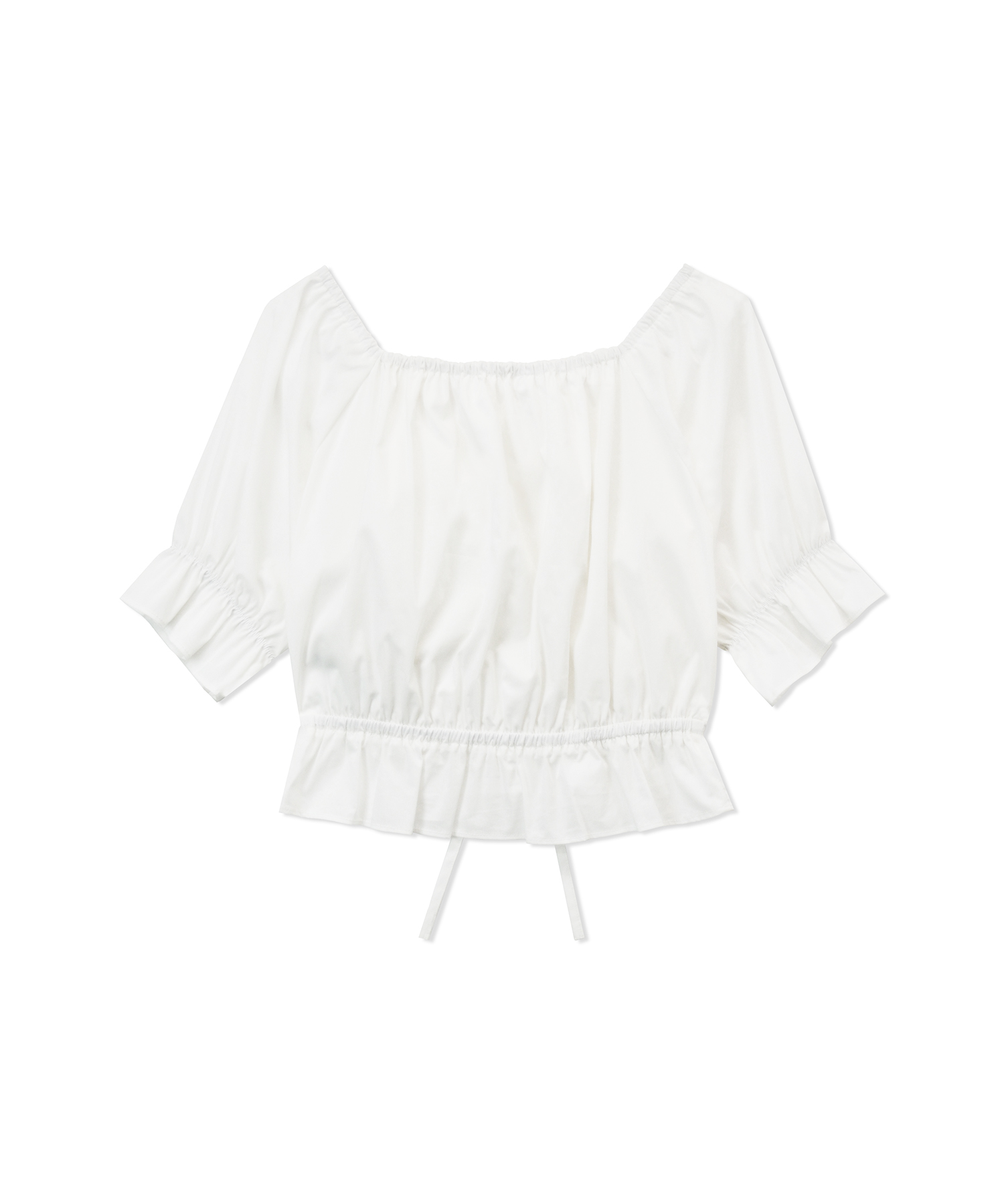 ギャザーリボントップスSET