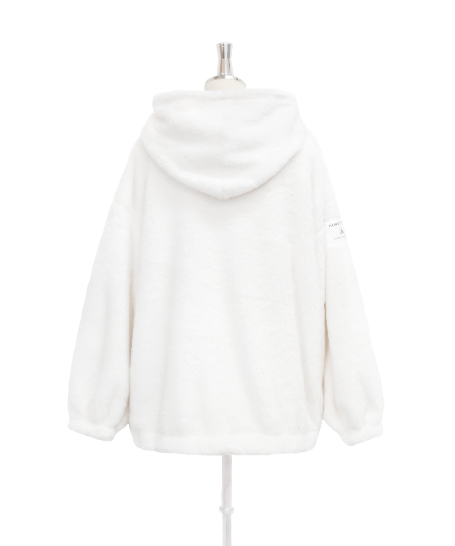 ロゴアップリケボアパーカー – BUNNY APARTMENT