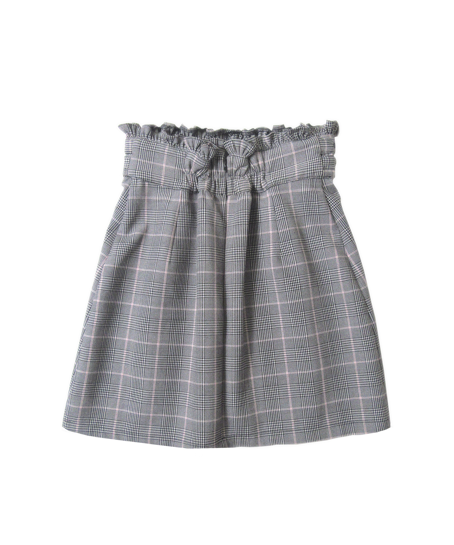 サイドベルト台形スカート