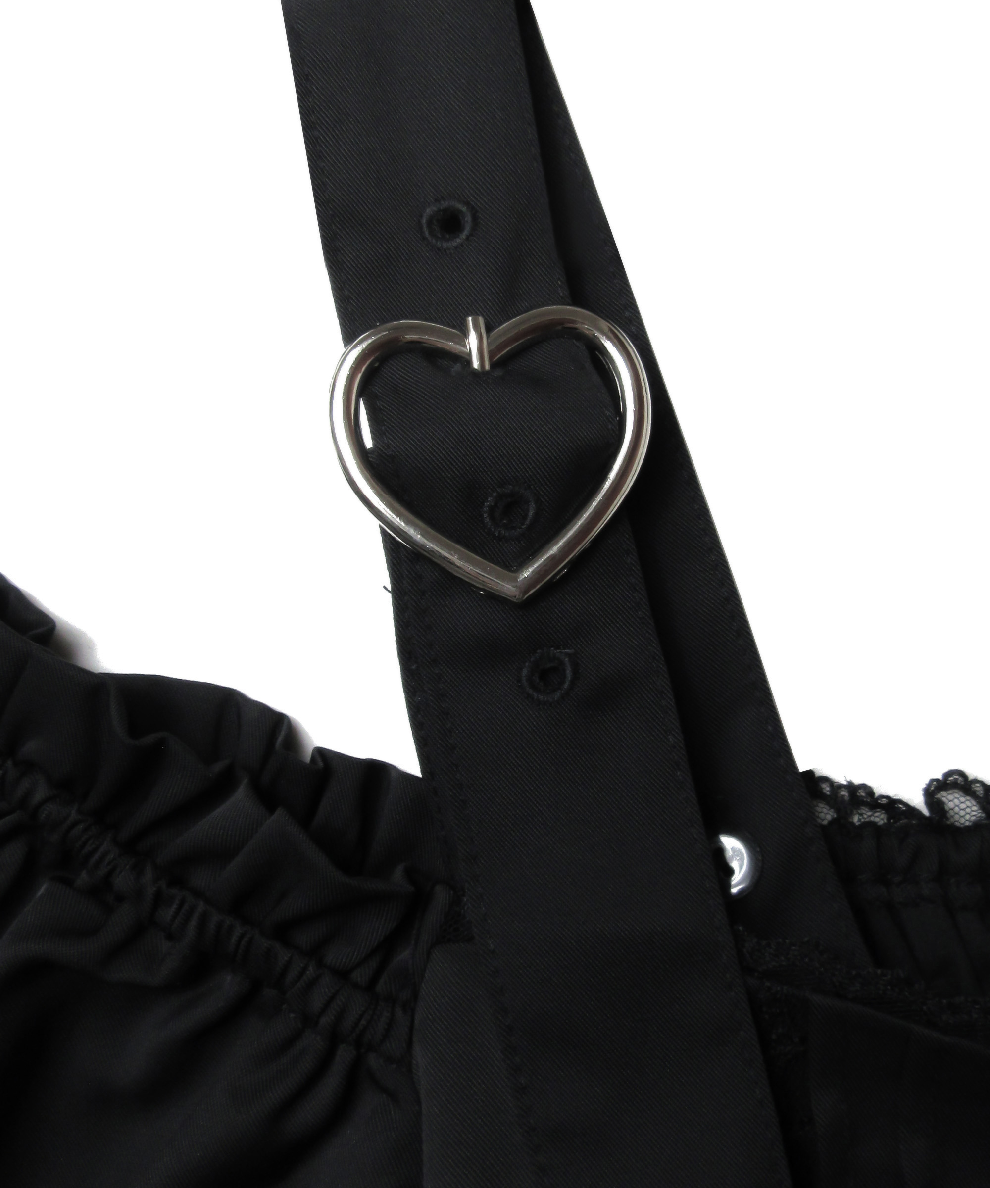 肩ベルトブラウス