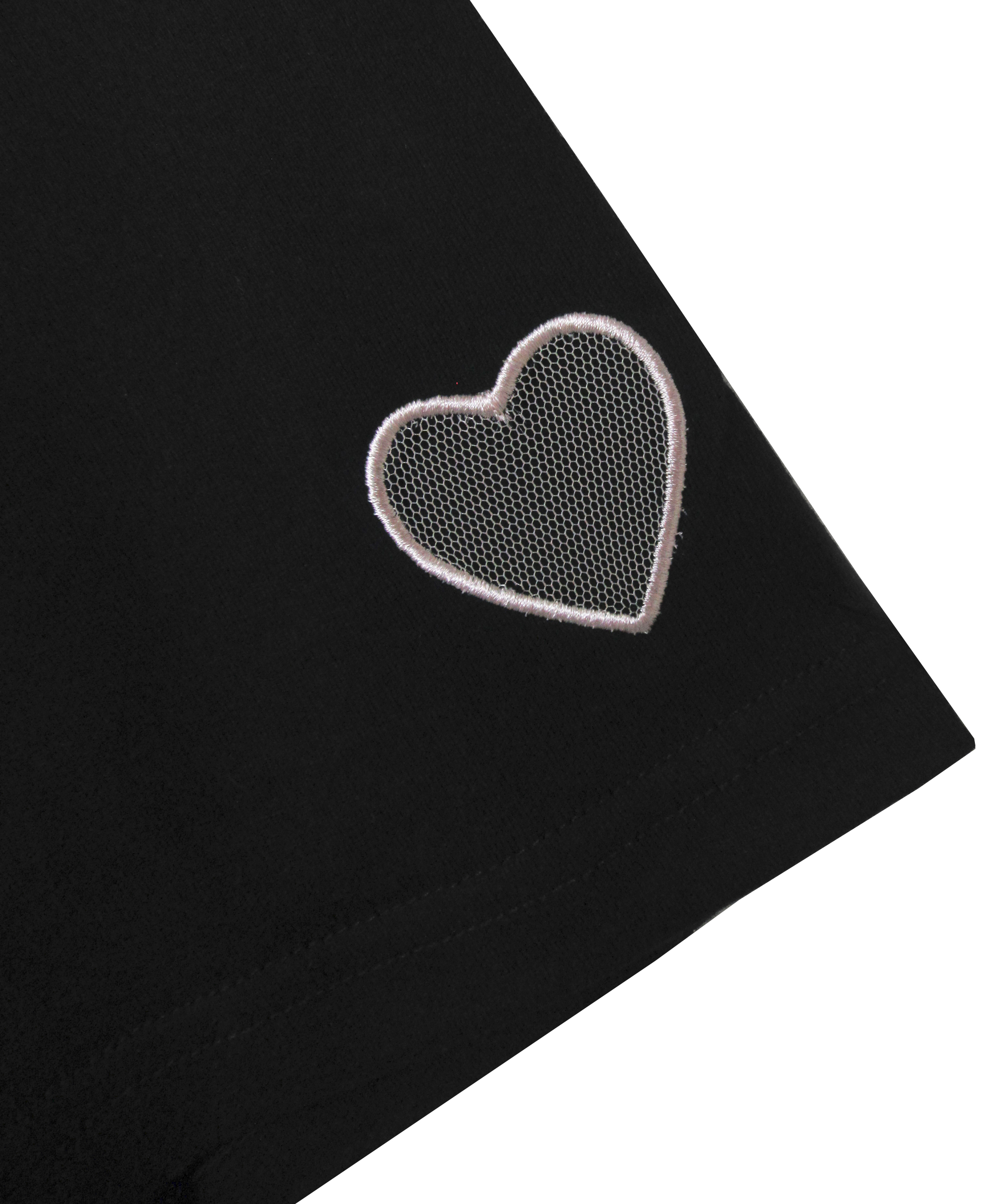 バックレースアップハニーTシャツ