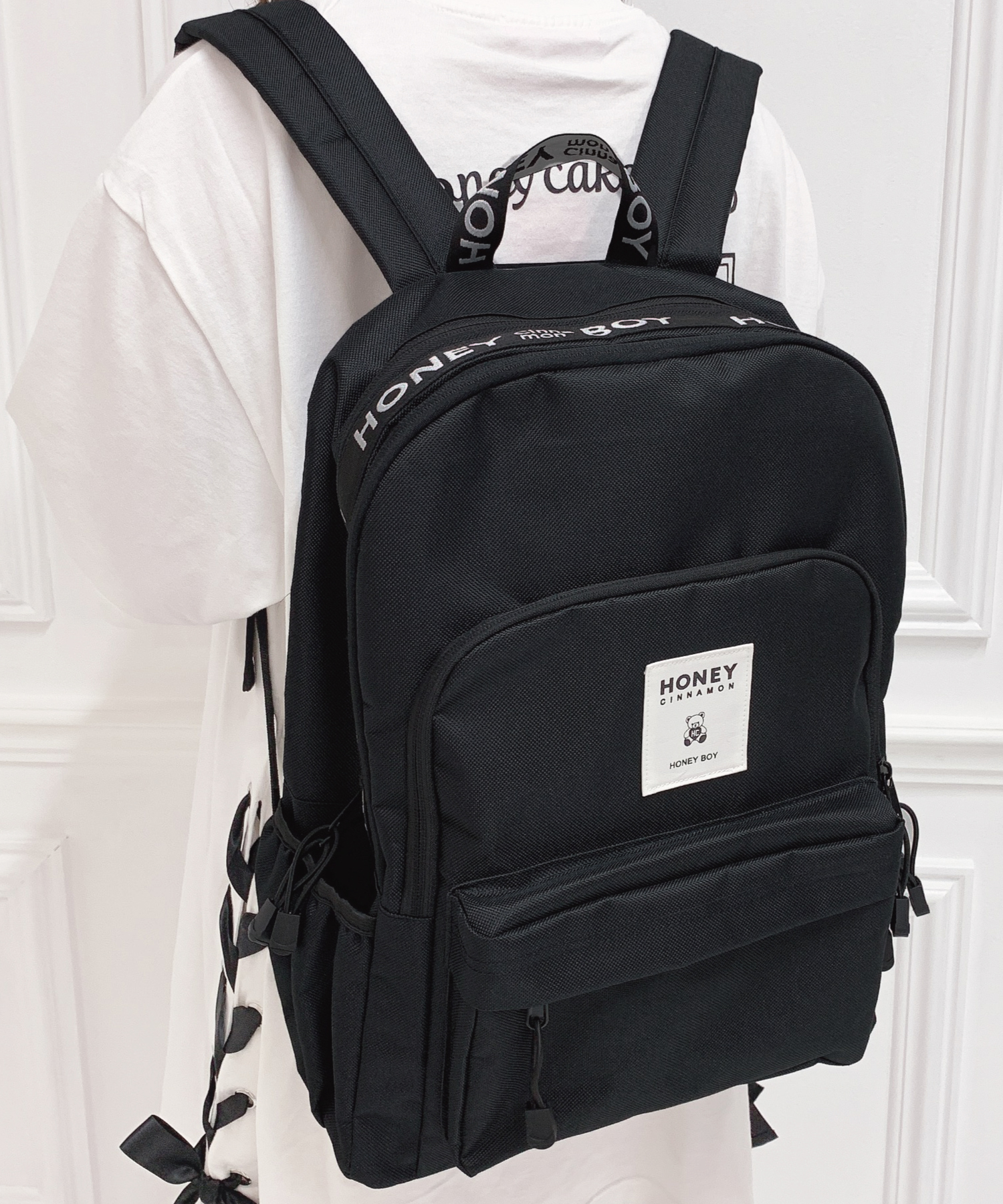 ロゴテープリュック