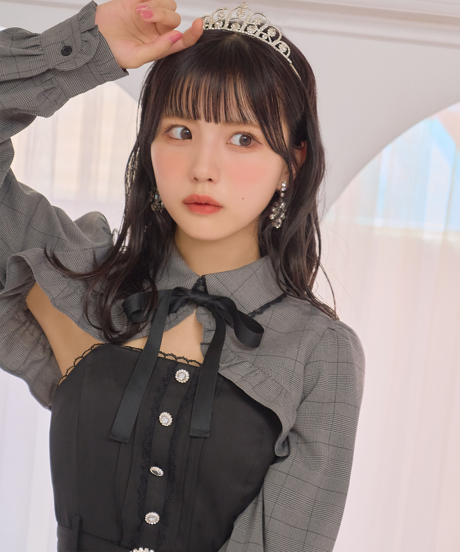 クロップドキャミワンピース