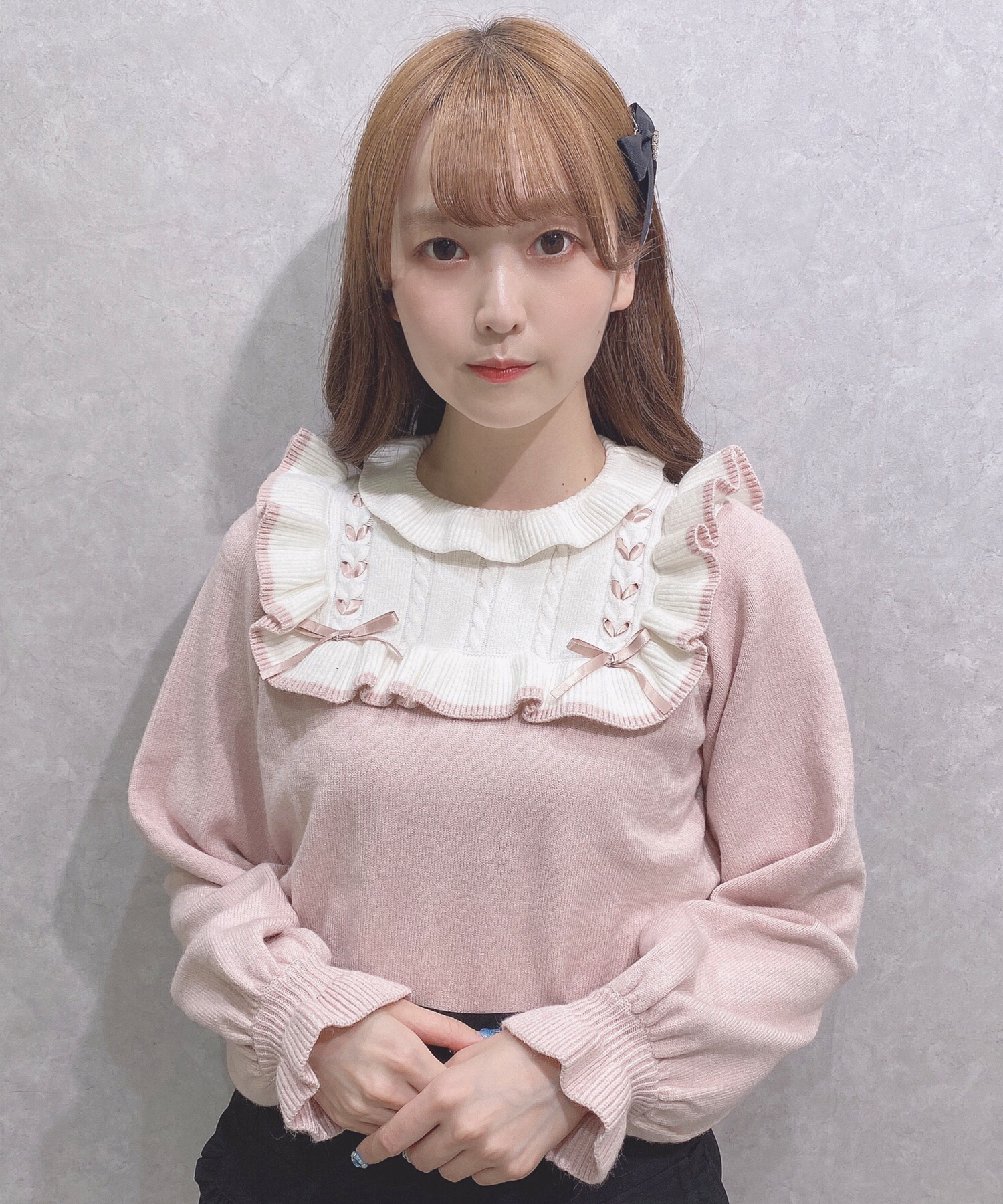 TOGA ドッキング フリルスカート白　34サイズ 切替フリルニット×サイドベルト台形スカートSET – BUNNY APARTMENT