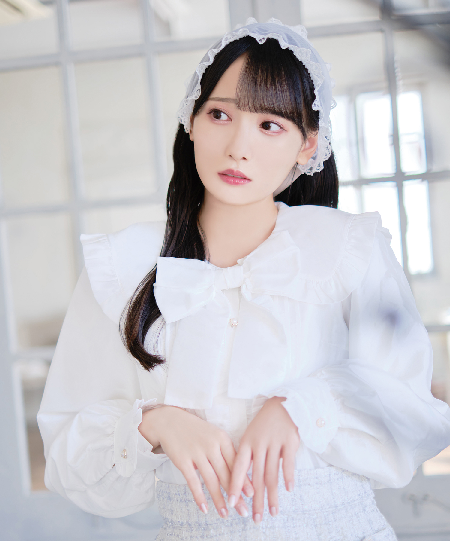 ビッグカラーリボンブラウス – BUNNY APARTMENT