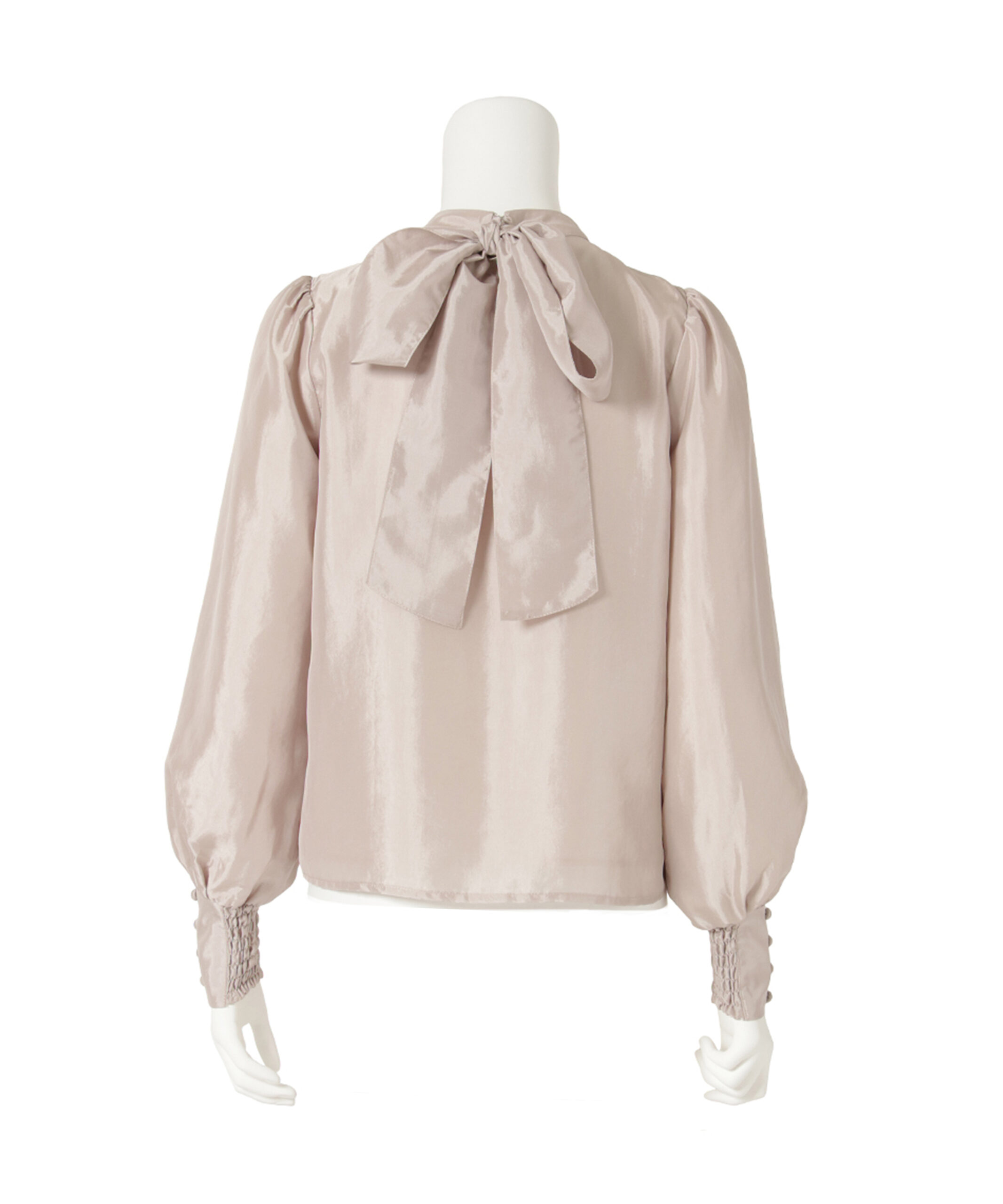 organdy ribbon blouse – BUNNY APARTMENT