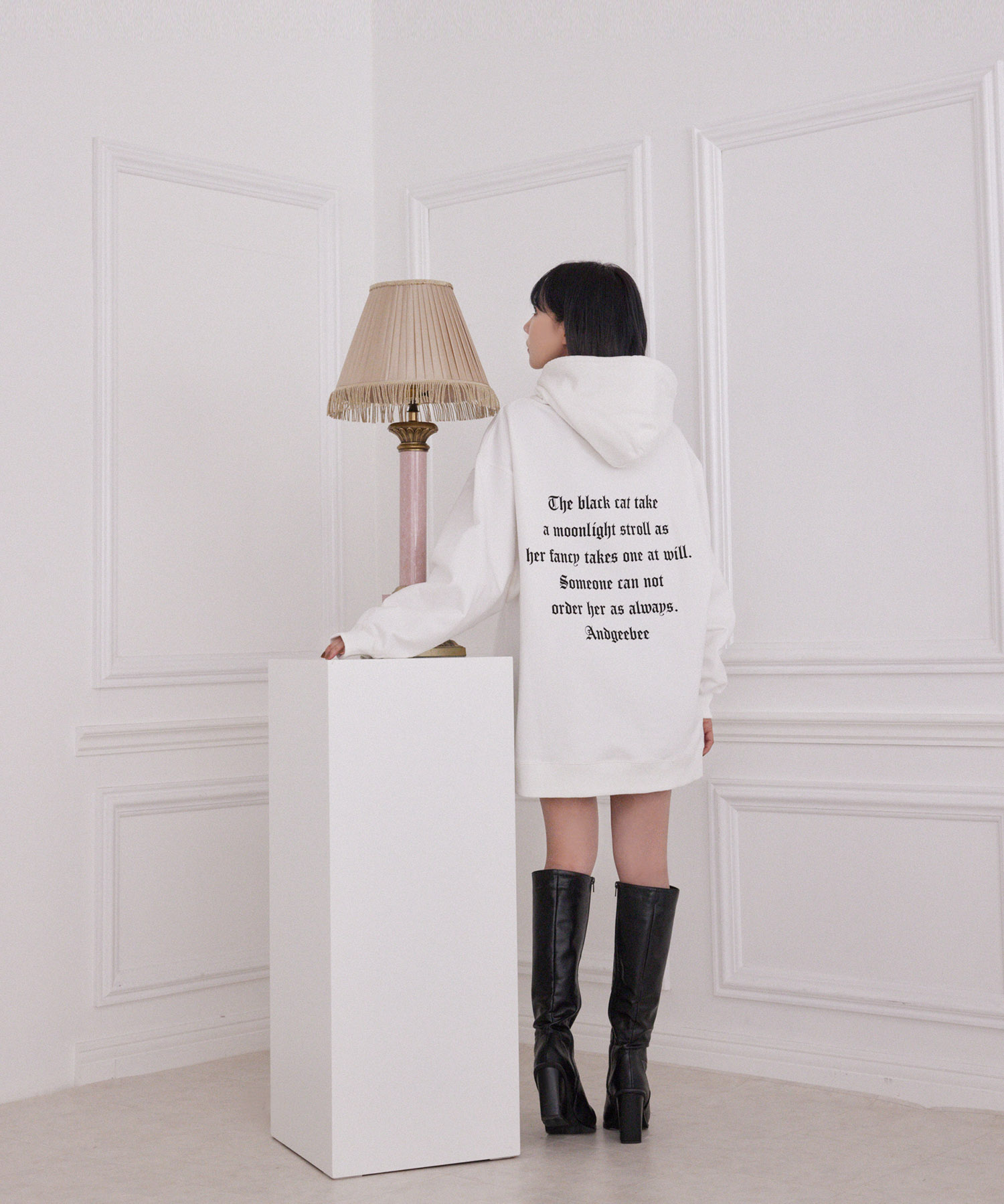 UNISEXキャットプルパーカー