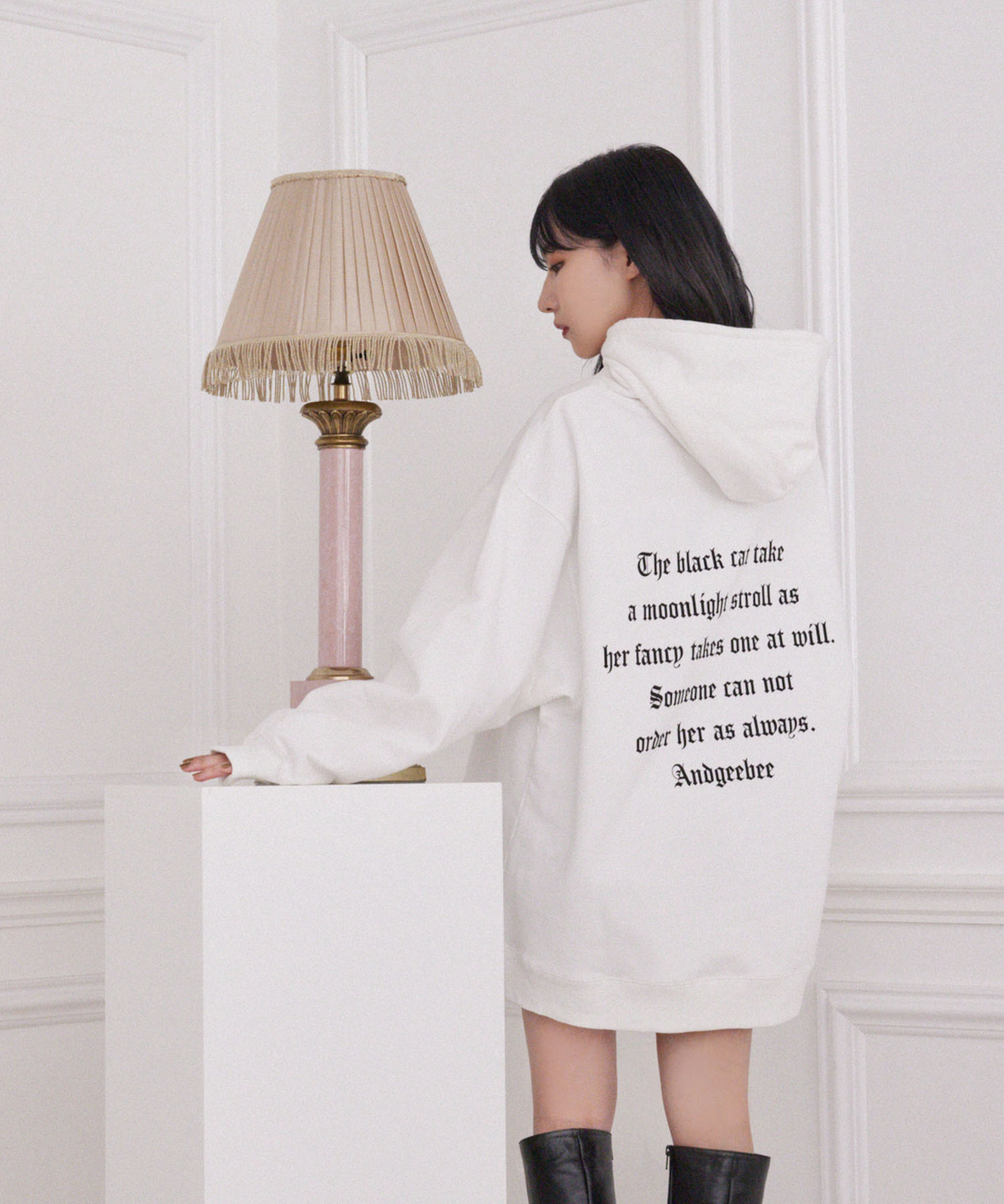 UNISEXキャットプルパーカー