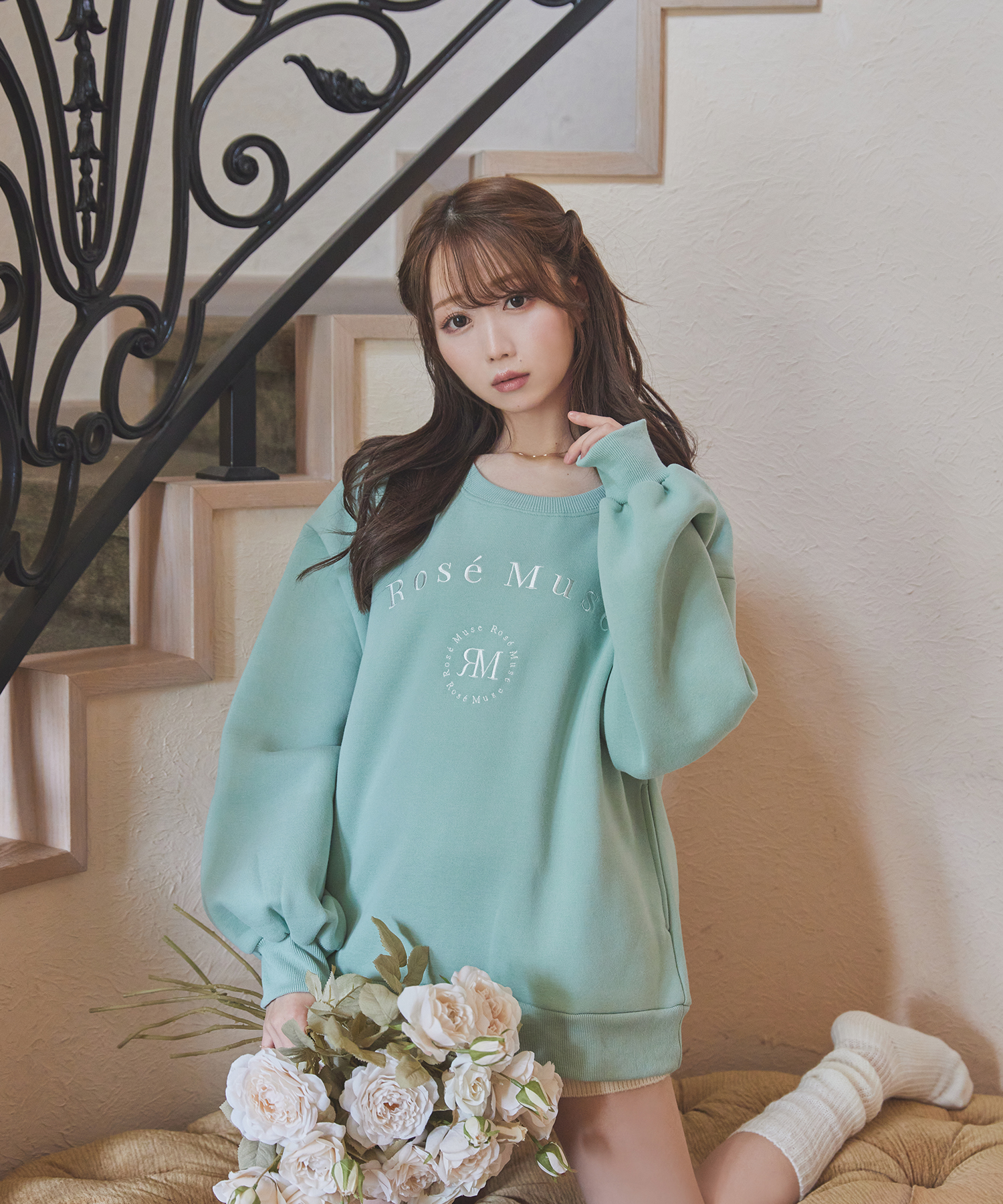 RoseMuse rose sweat オートミールスウェット - www.airkingfiltration.com