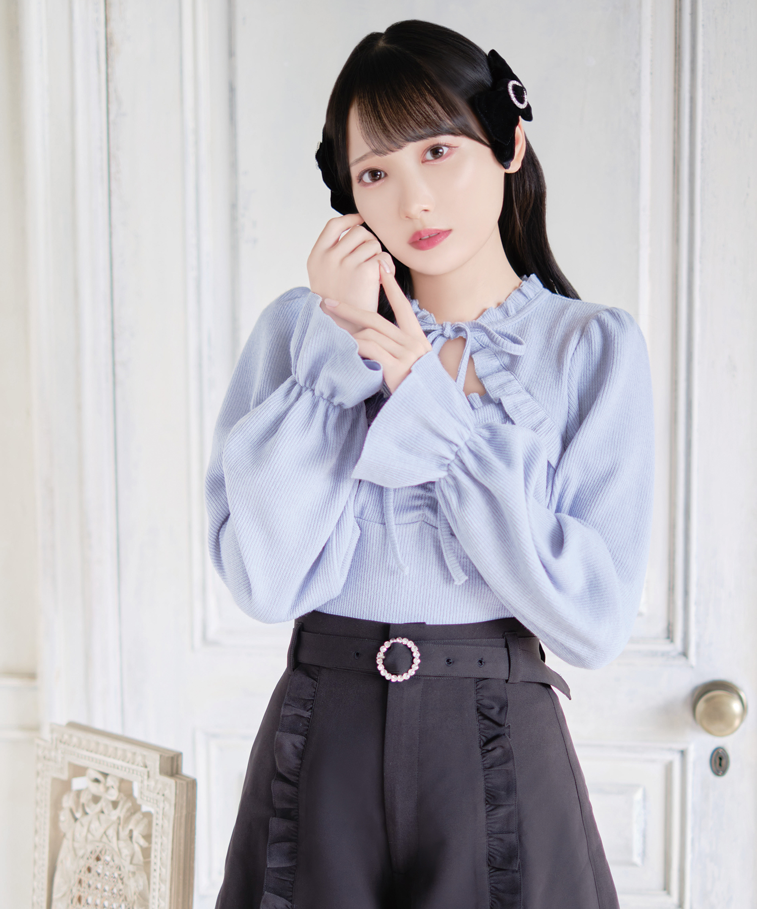 デコルテあきテレコトップス