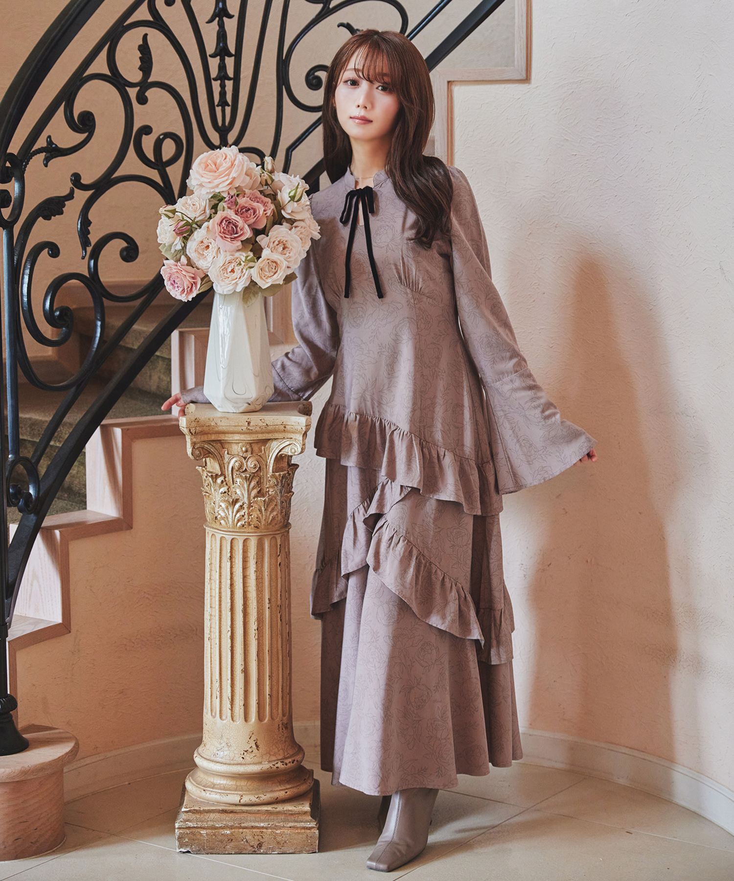 ロゼミューズ Rosé original line dress