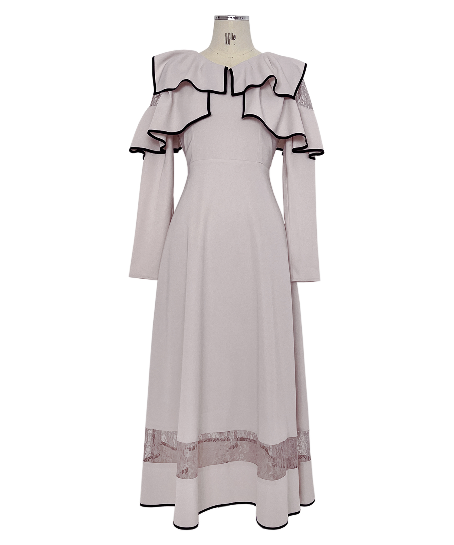 Rosé Muse Cut sew lace dress ホワイト Cut sew lace dress – BUNNY 