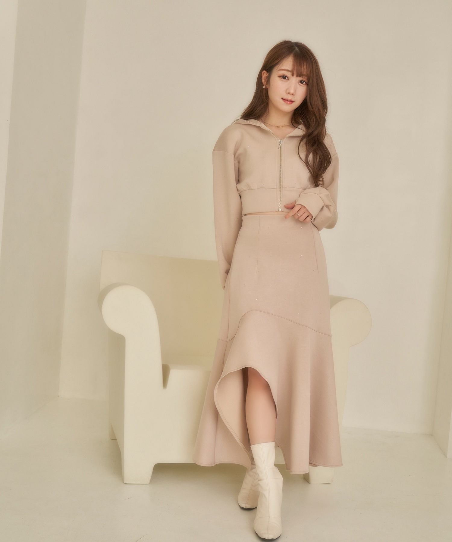 knit docking mermaid dress【sax】 – BUNNY APARTMENT