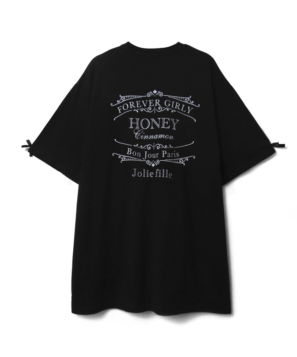 リボンフレームTシャツ