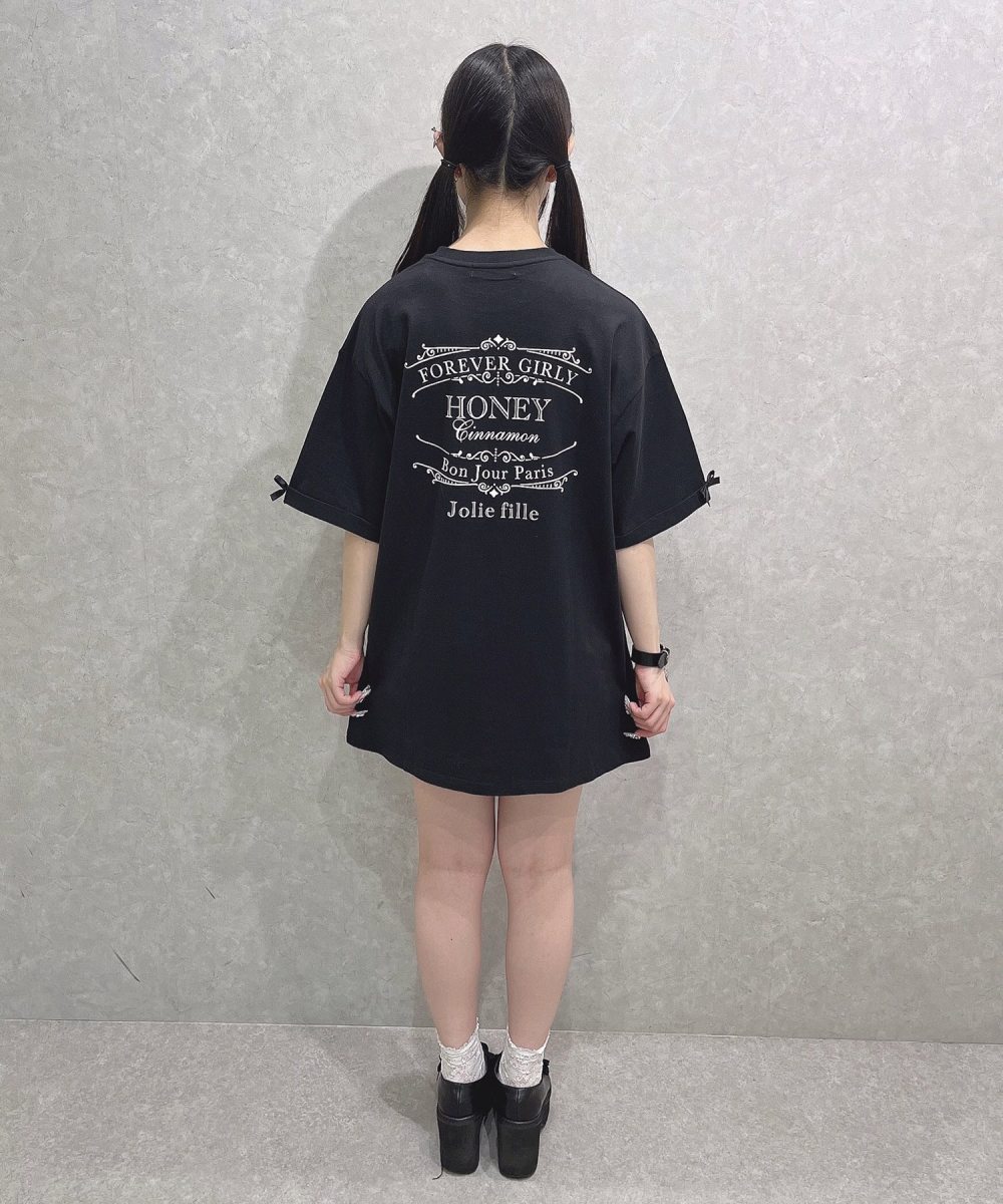 リボンフレームTシャツ