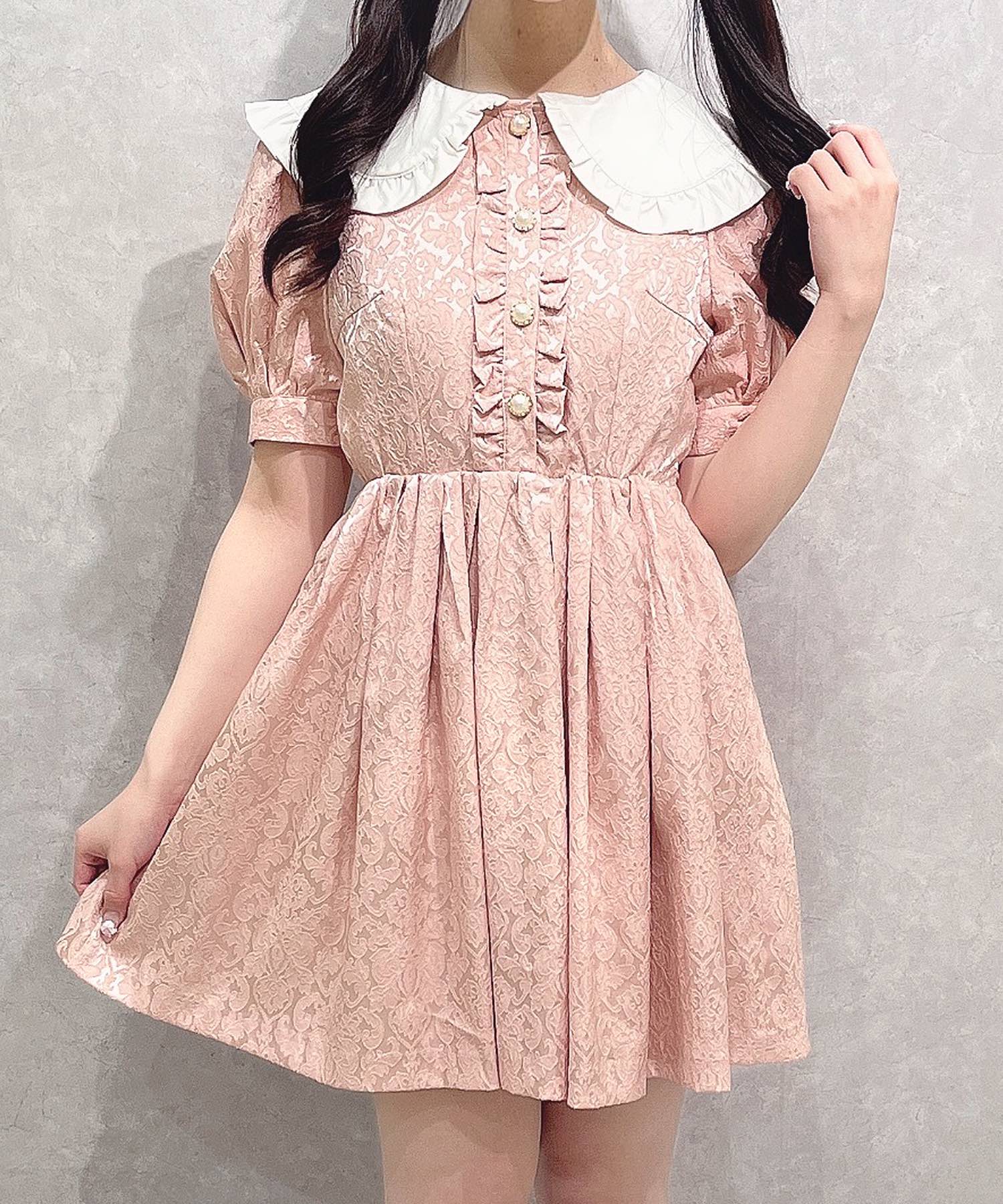 ジャガードワンピース