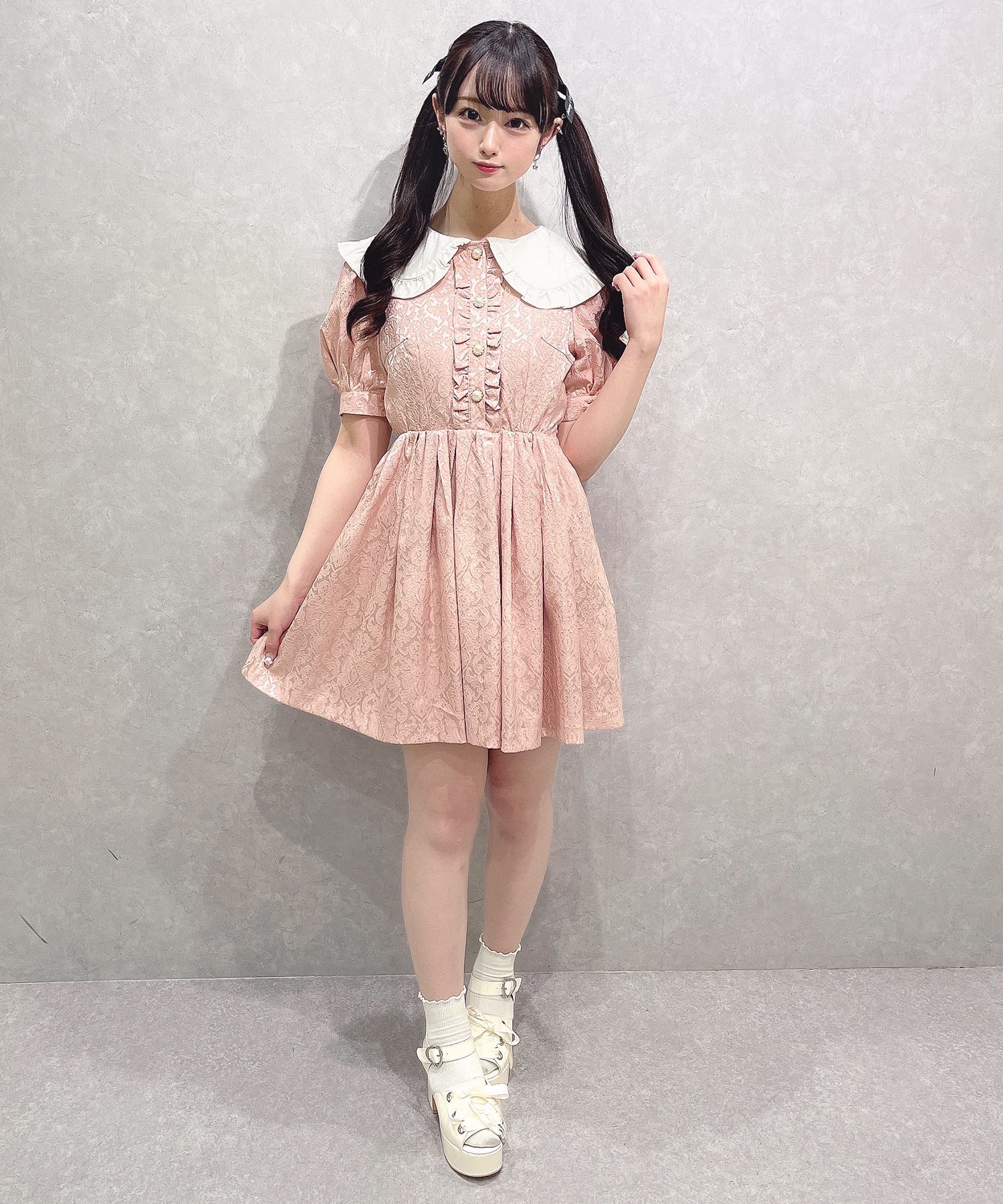 ジャガードワンピース