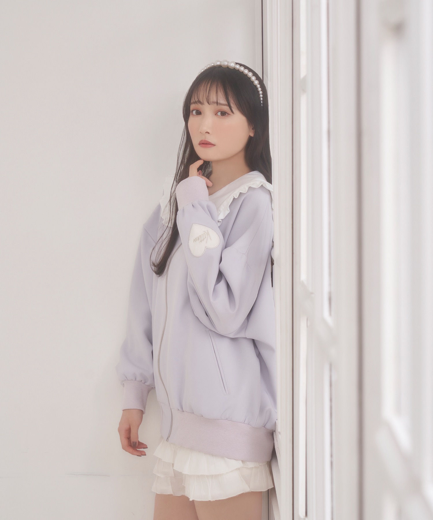 Honey Kitten アップリケジップアップ