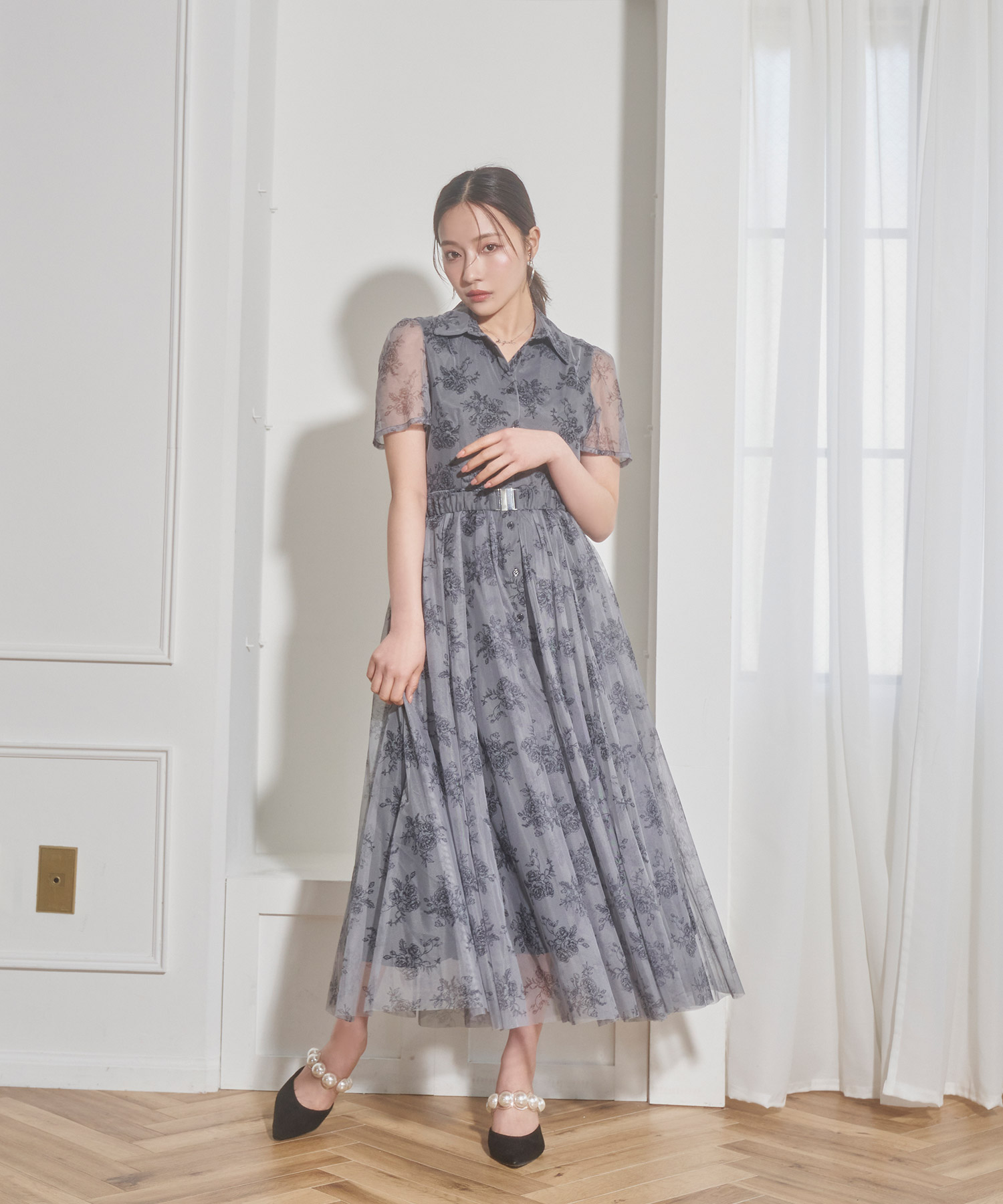 チュールフラワーワンピ – BUNNY APARTMENT