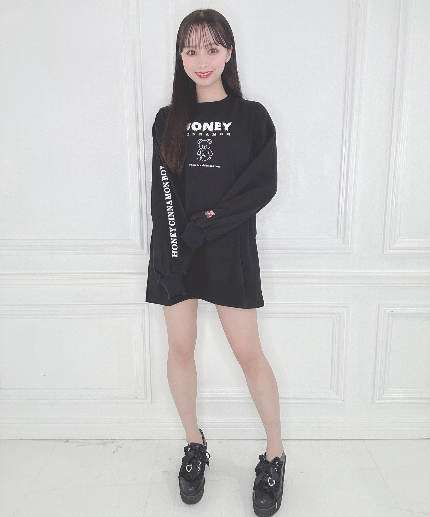 EAT YOUシナモンロンT