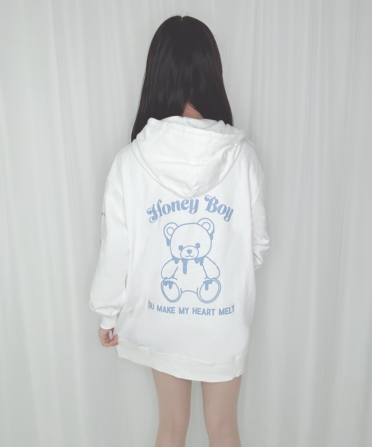 Crush on シナモンジップパーカー