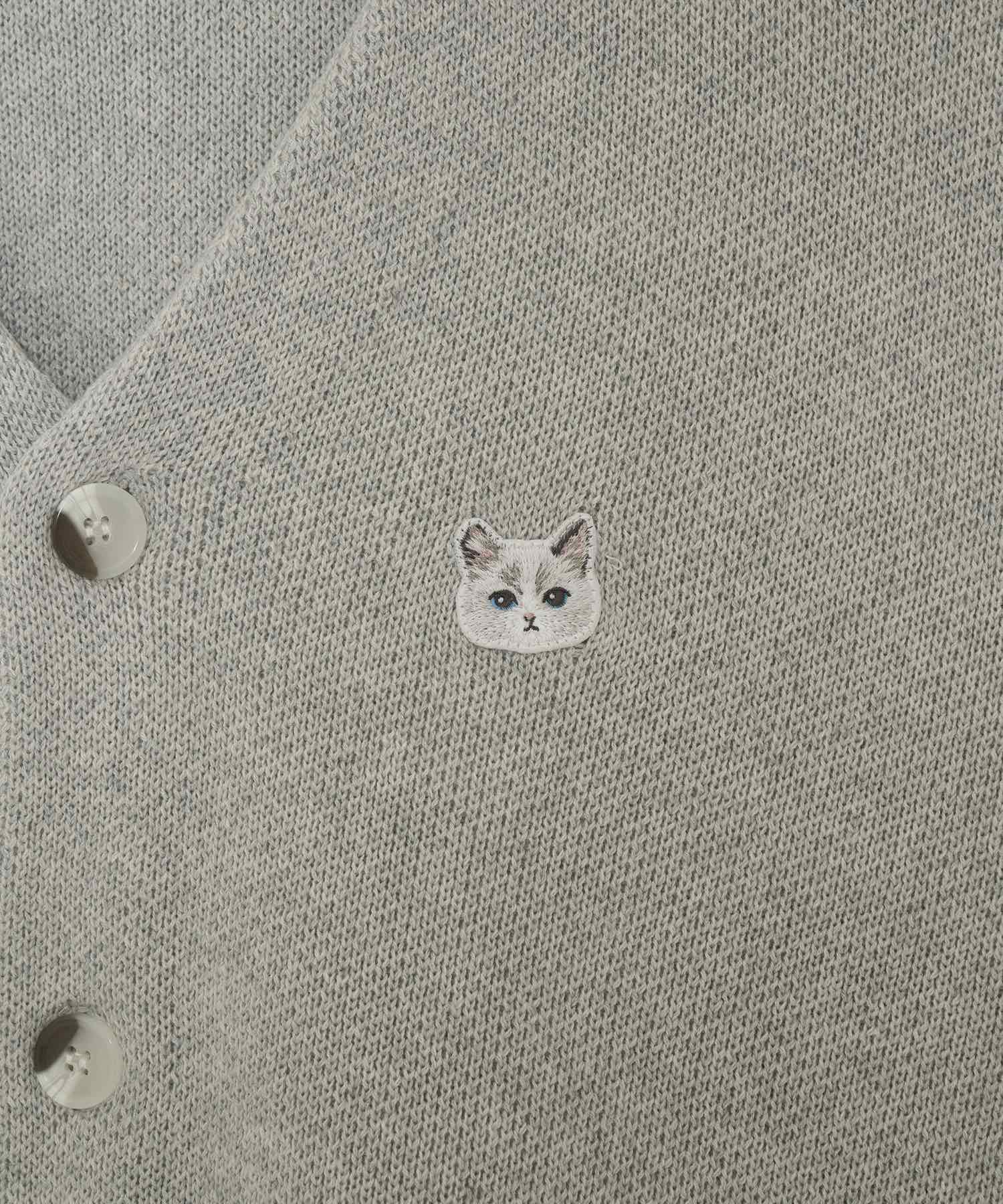 kitten emb big cardigan – BUNNY APARTMENT