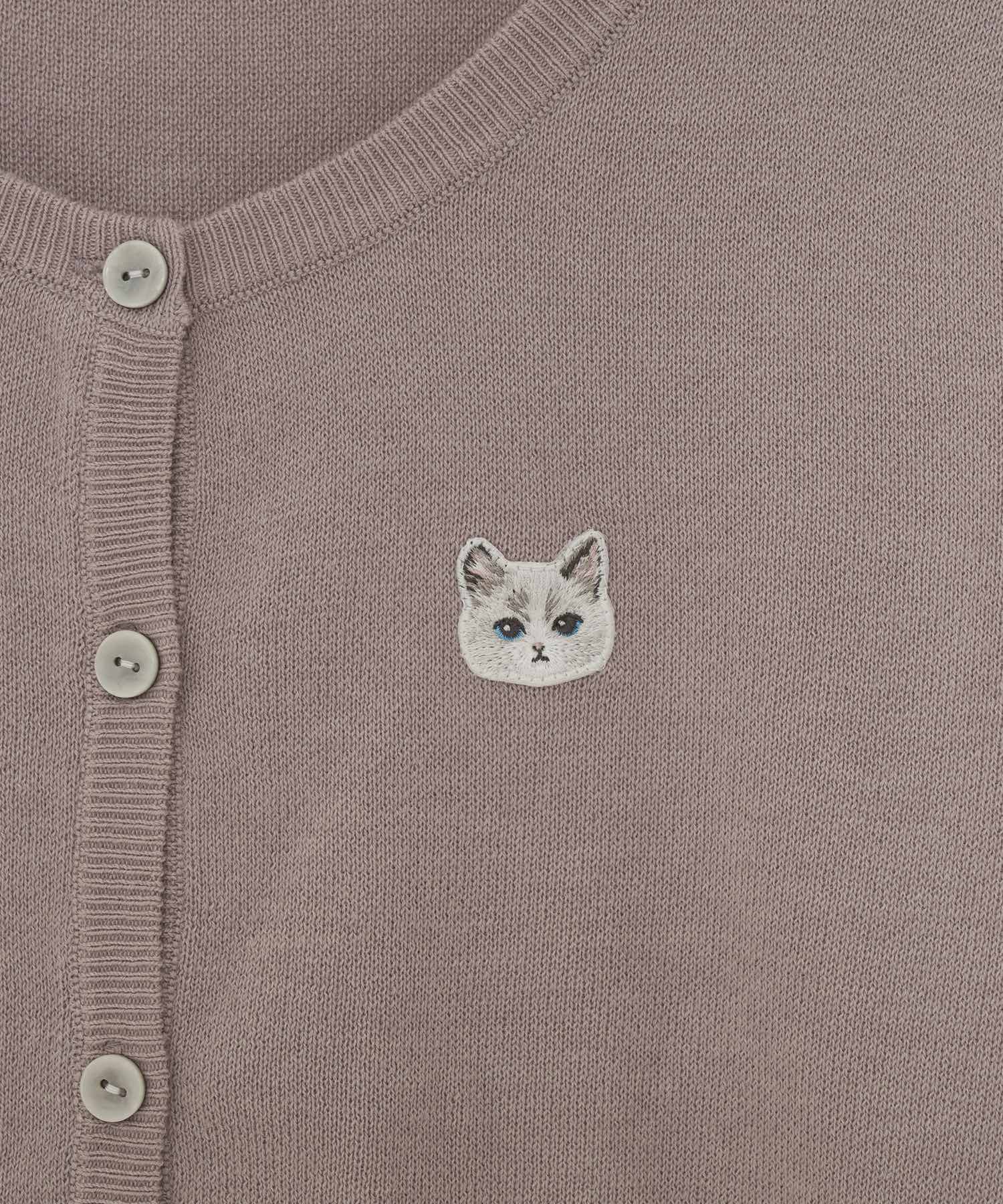 kitten emb cardigan – BUNNY APARTMENT