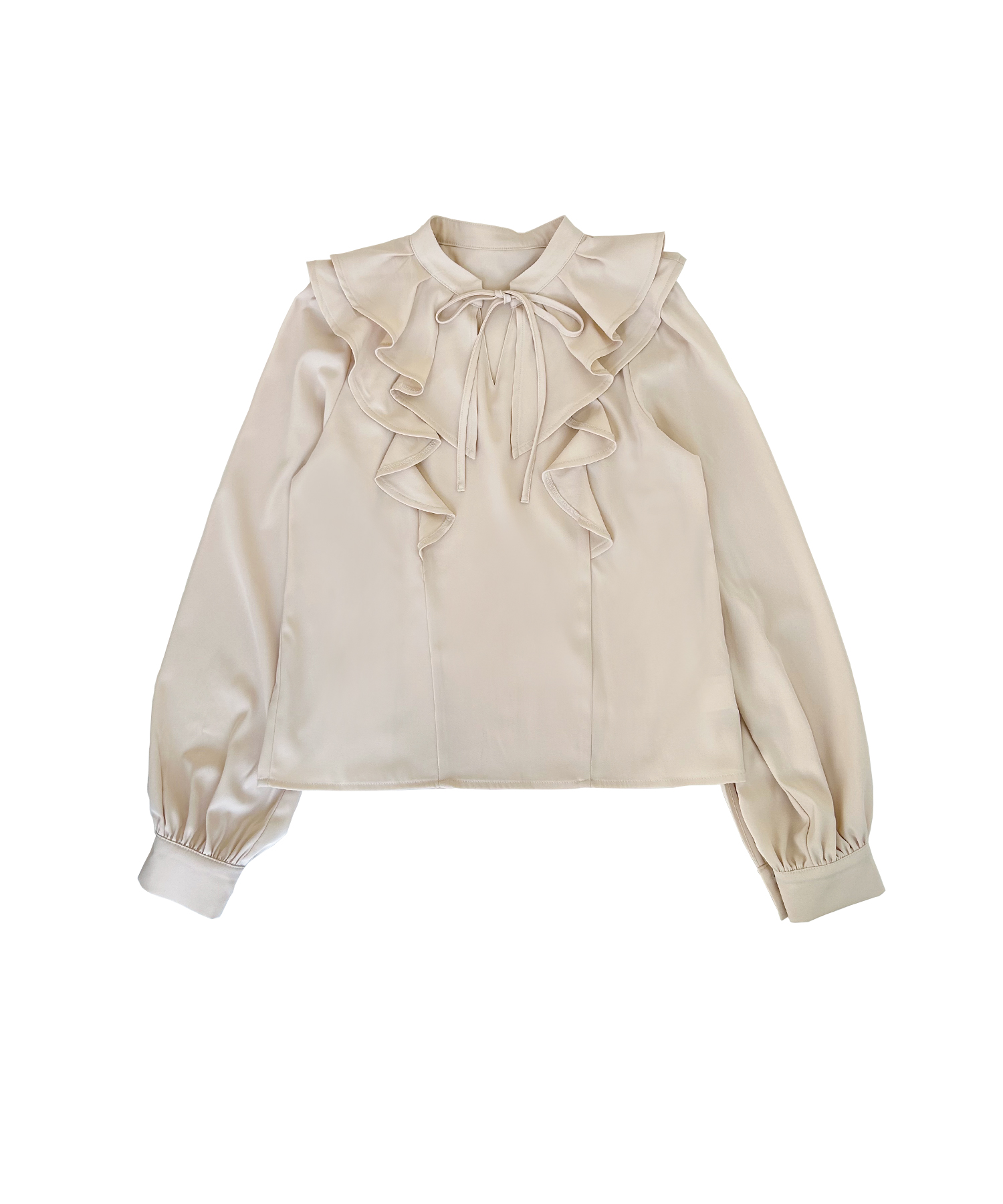 ロゼミューズ rose muse raffle collar blouse | skisharp.com