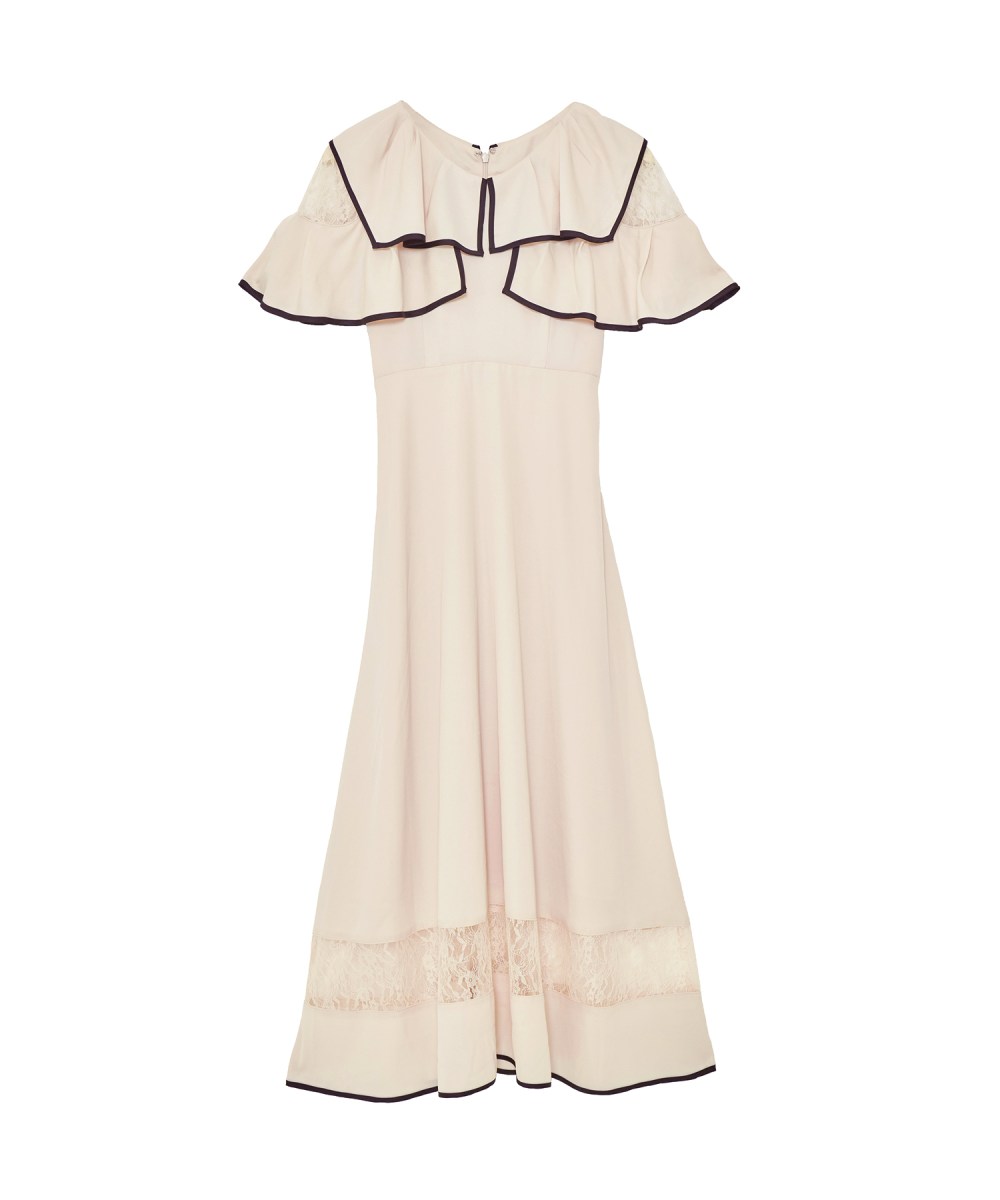 piping lace switching dress – BUNNY APARTMENT 