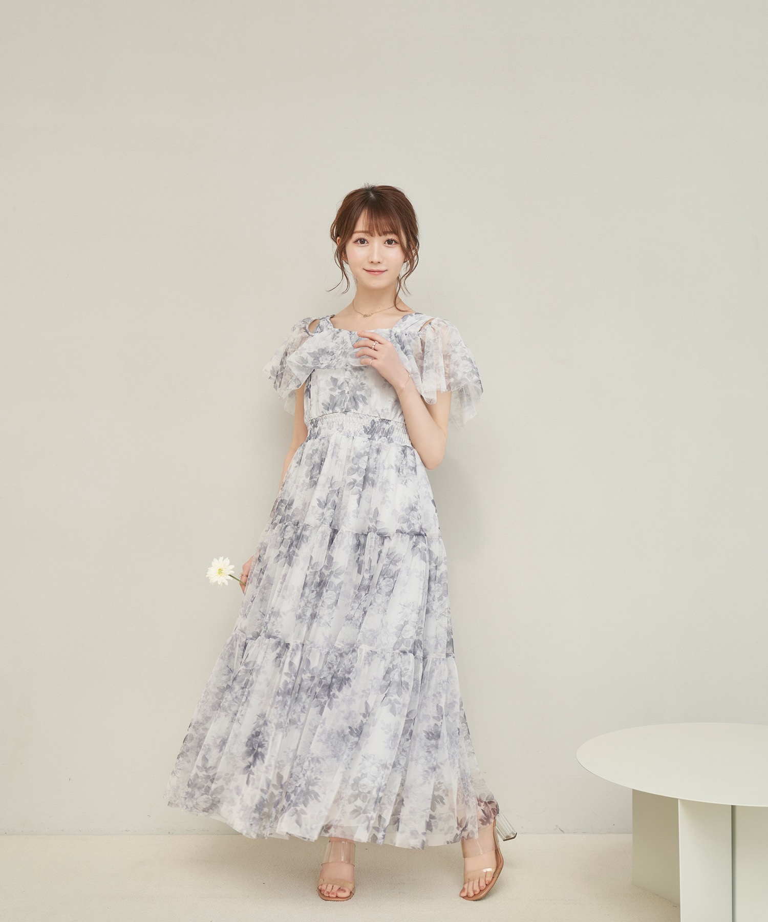 floral print tulle dress – BUNNY APARTMENT