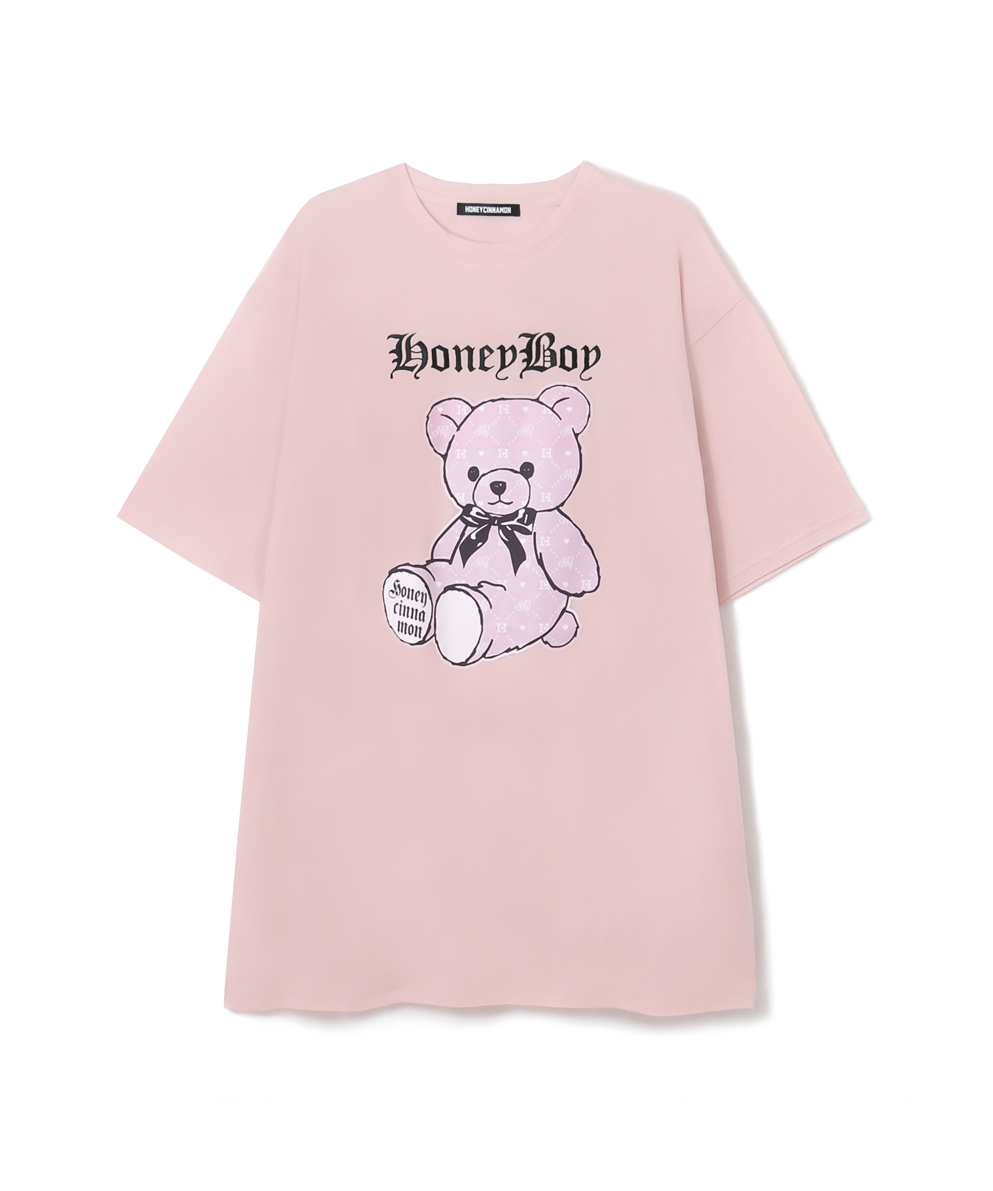 公式正規品 Honey Cinnamon ロゴアップリケボアパーカー - トップス