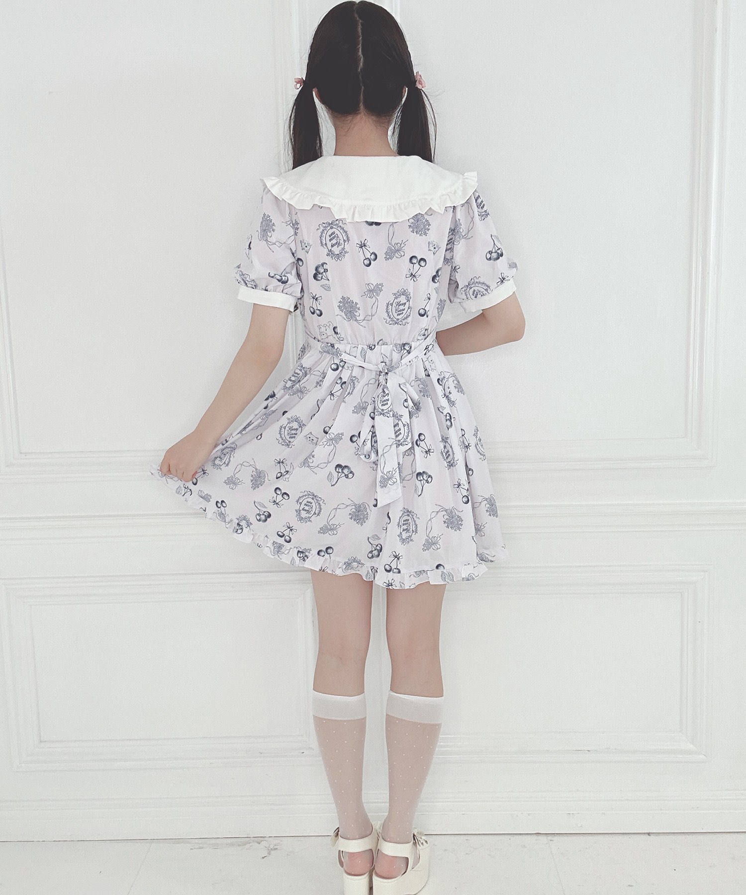 エレガントに♪【HOBBS】可憐な花柄◇ツイードワンピース 0522a88cdc34639115f7f2aa180889