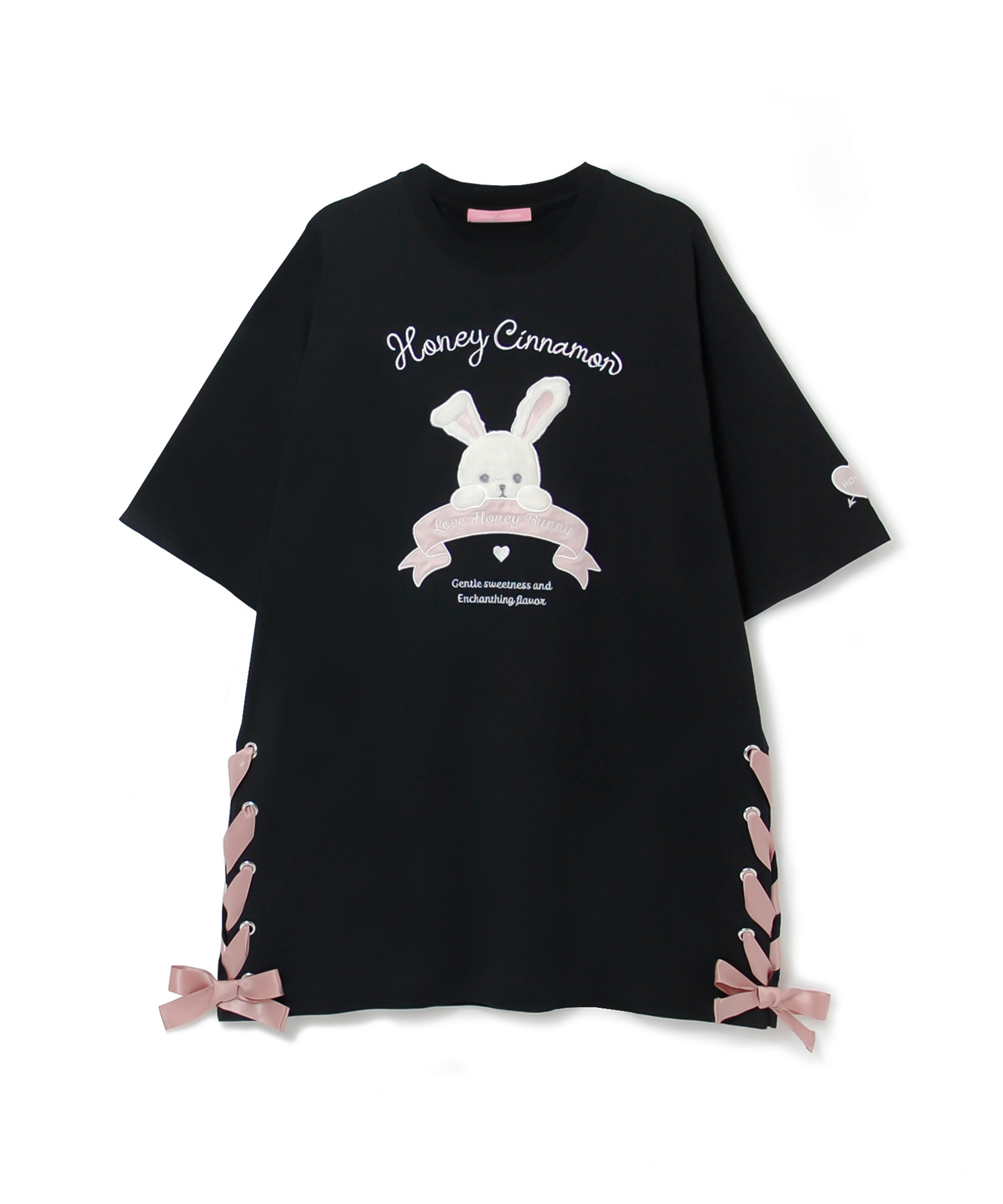 tシャツ リボンケーキハニーちゃんTシャツ レディース リボンケーキハニーちゃんTシャツ – BUNNY APARTMENT