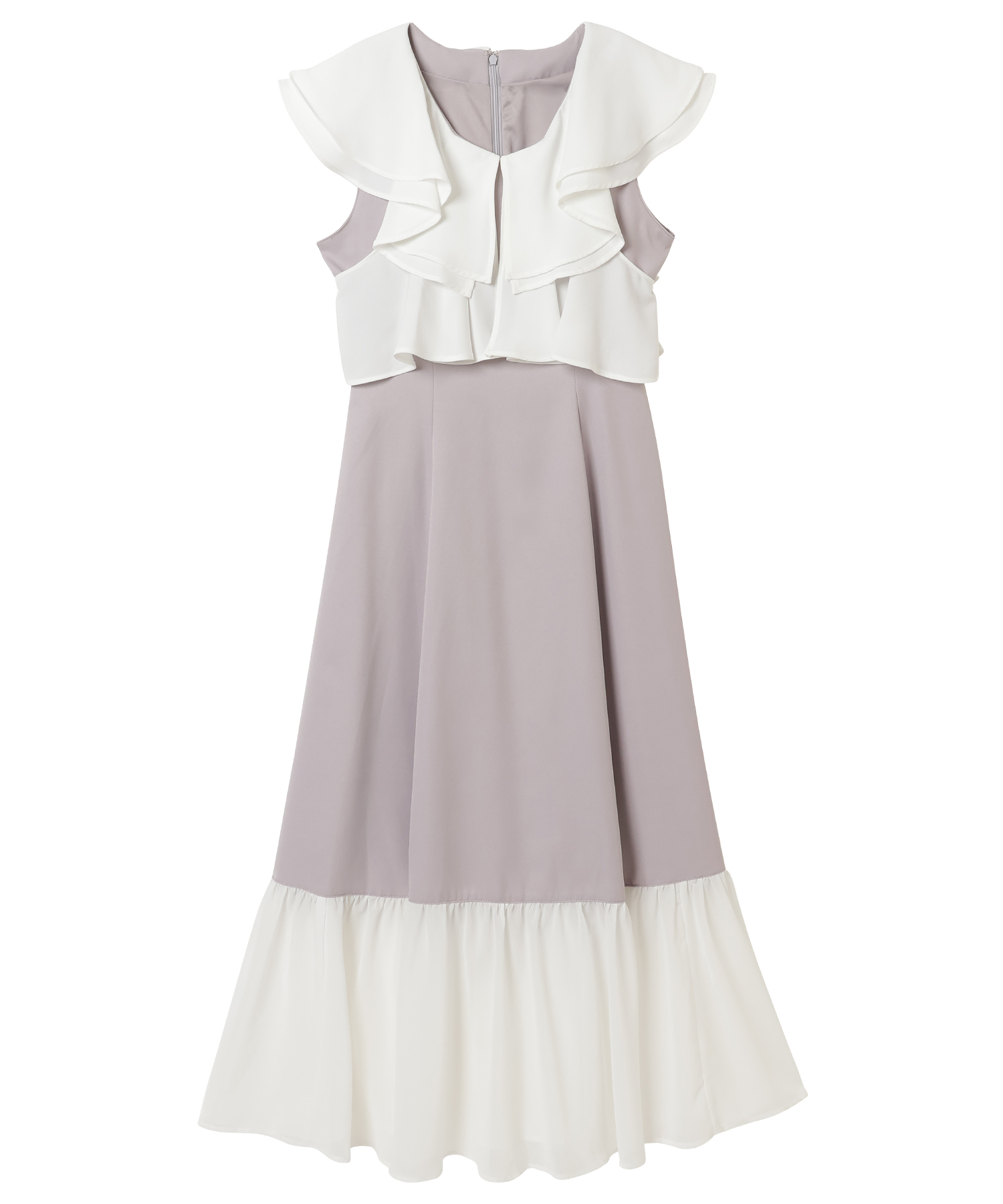 flare collar one piece【lavender】 – BUNNY APARTMENT