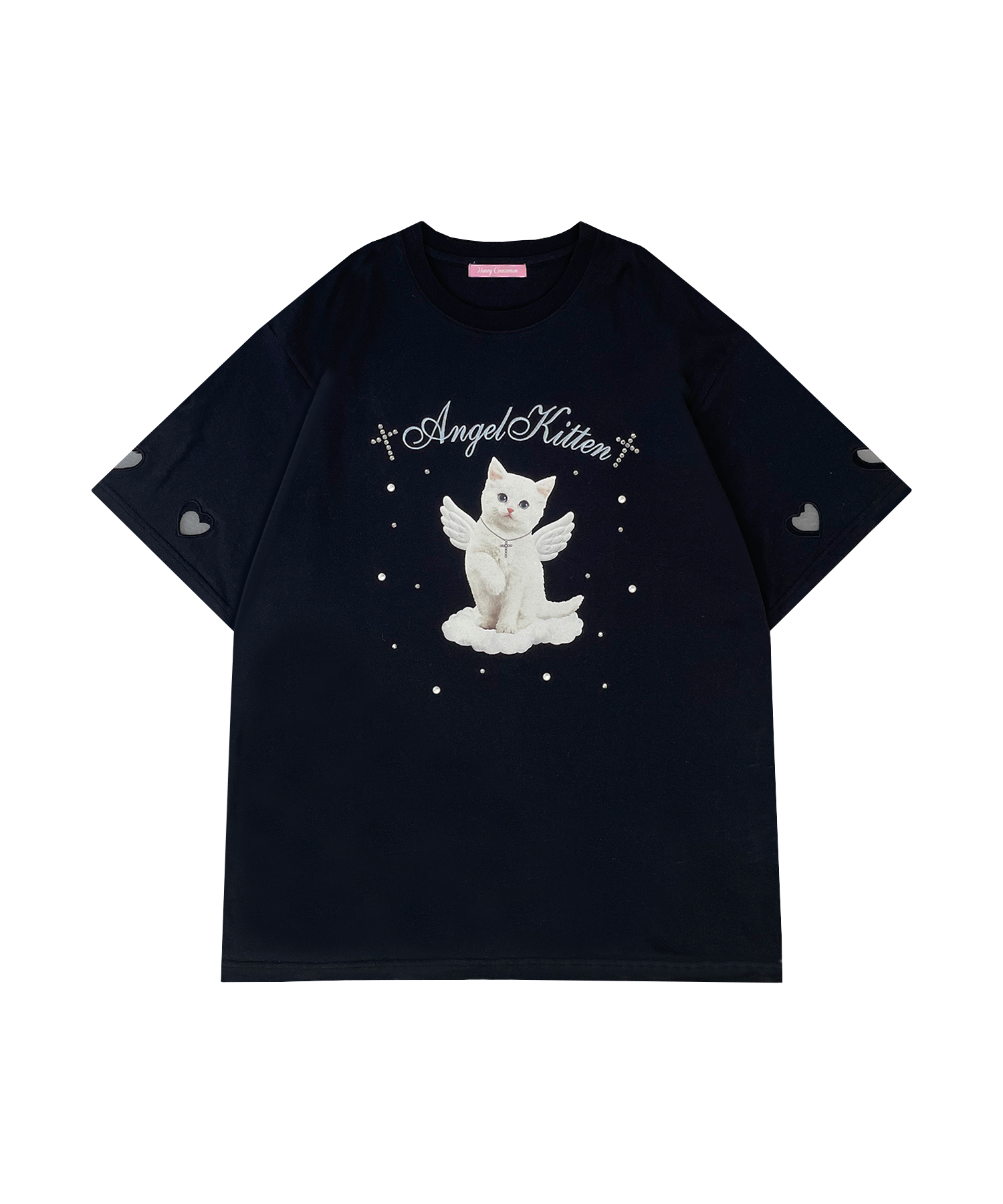 Angel kitten ハート袖Tシャツ – BUNNY APARTMENT