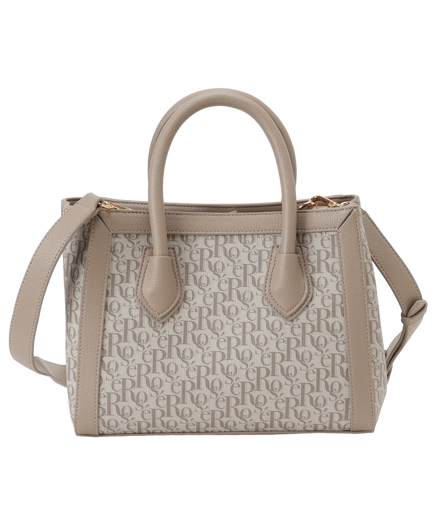 beigerose muse monogram toto 2way bag【beige】 - ショルダーバッグ