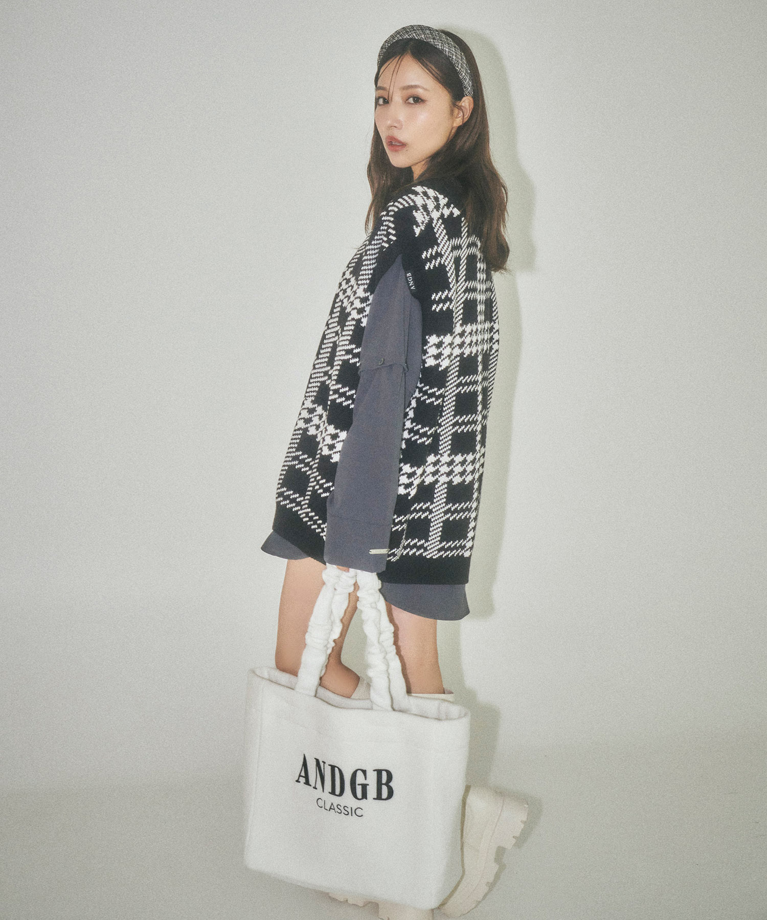 シャギートートバッグ