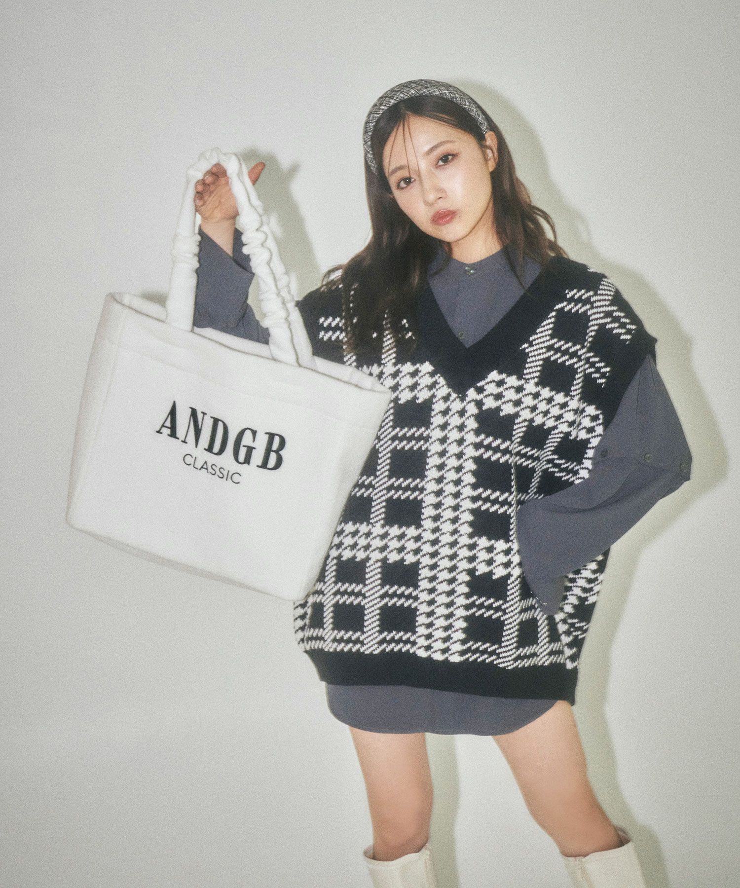 シャギートートバッグ