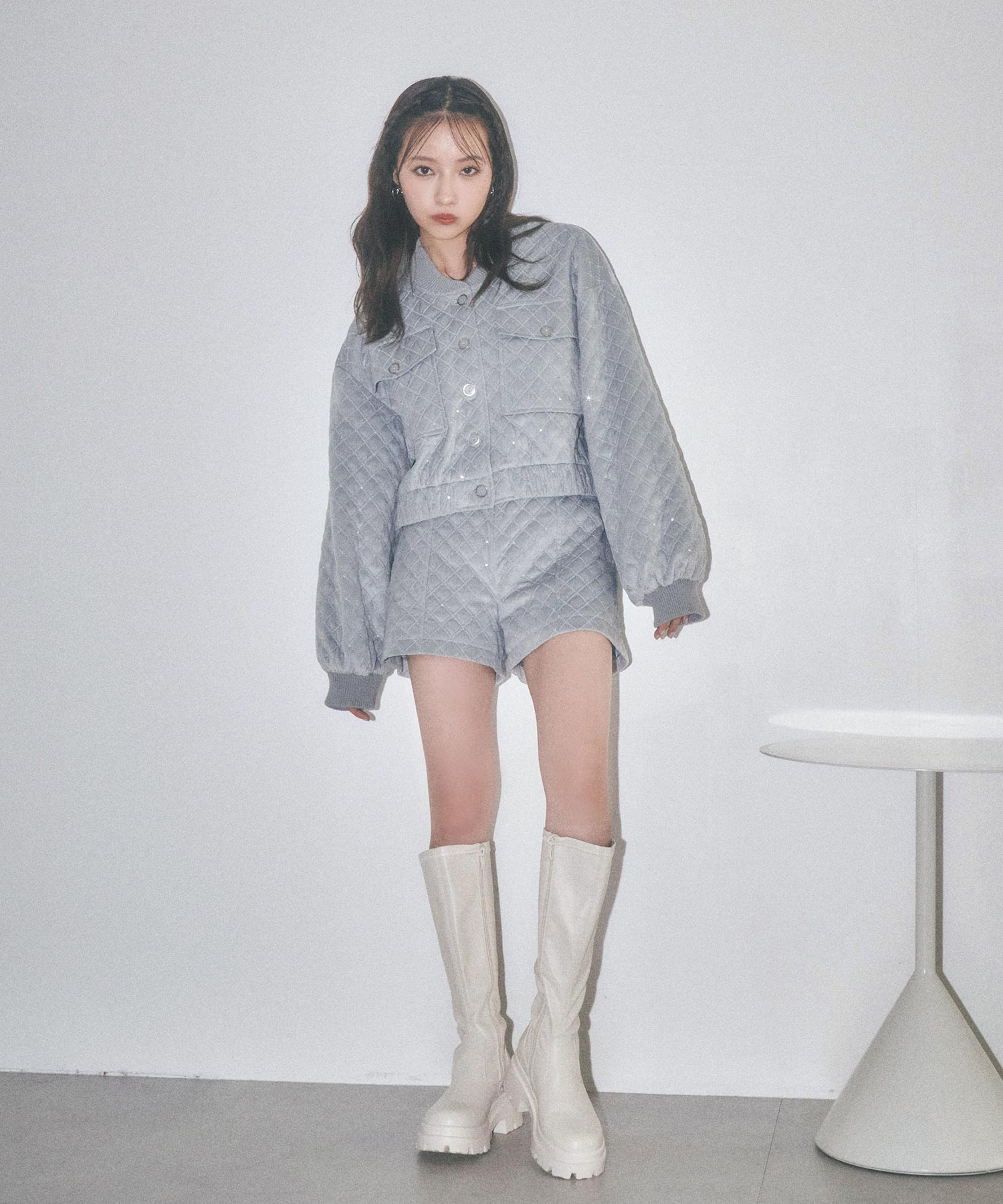 キルティングショーパン