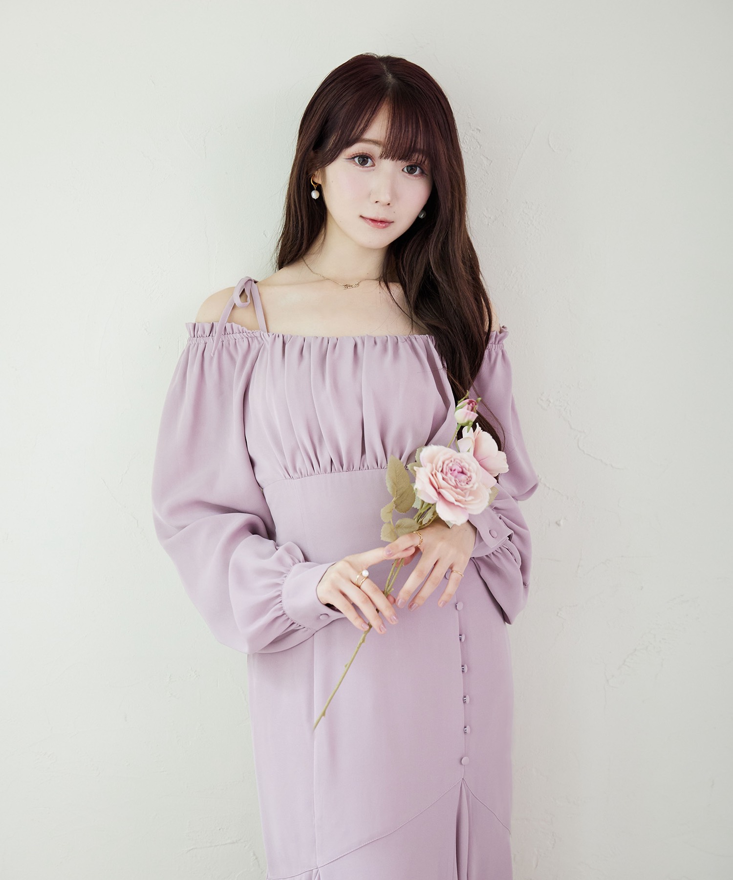 2way off-shoulder dress【pink】 – BUNNY APARTMENT