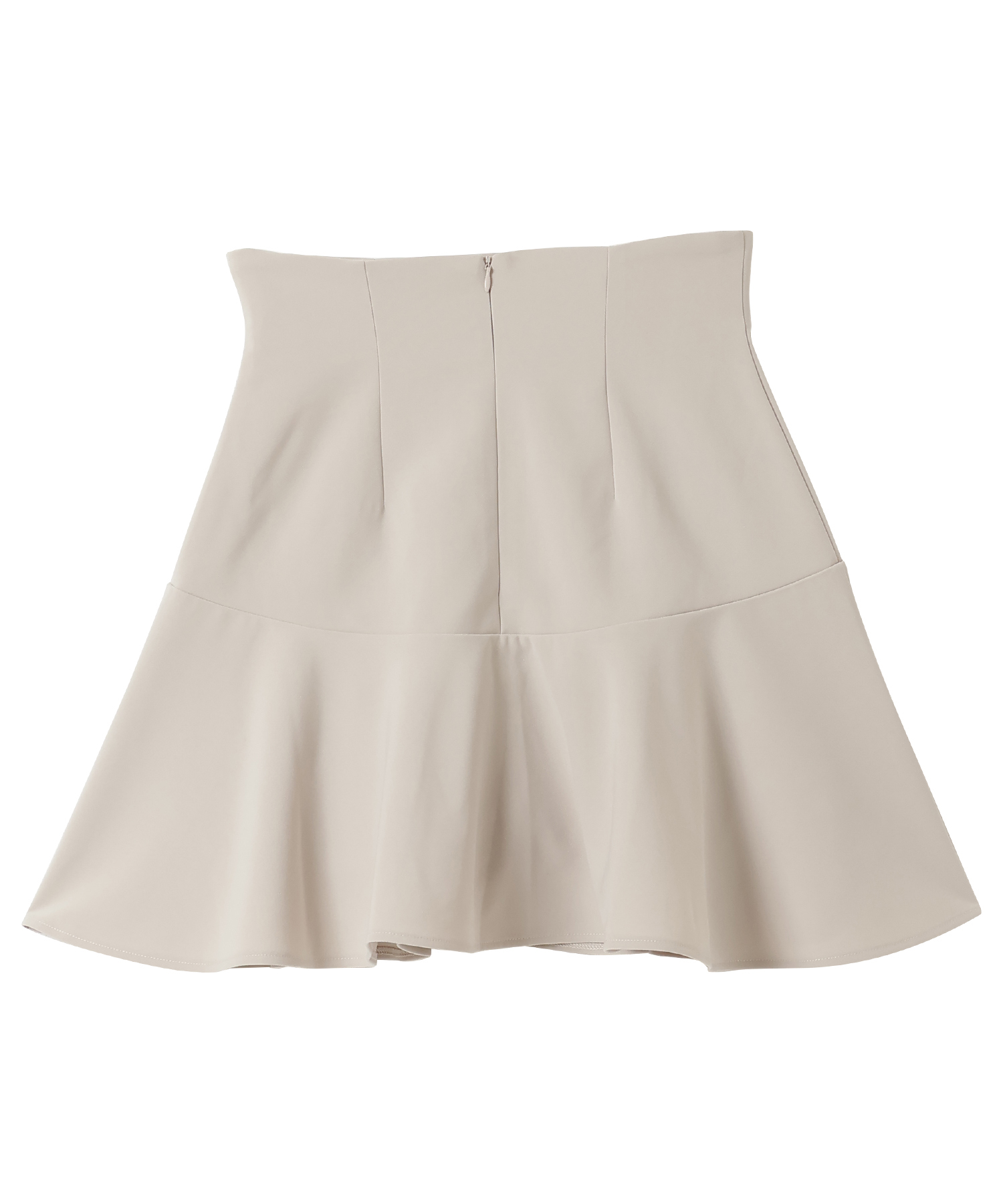 switching flared mini skirt【beige】 – BUNNY APARTMENT