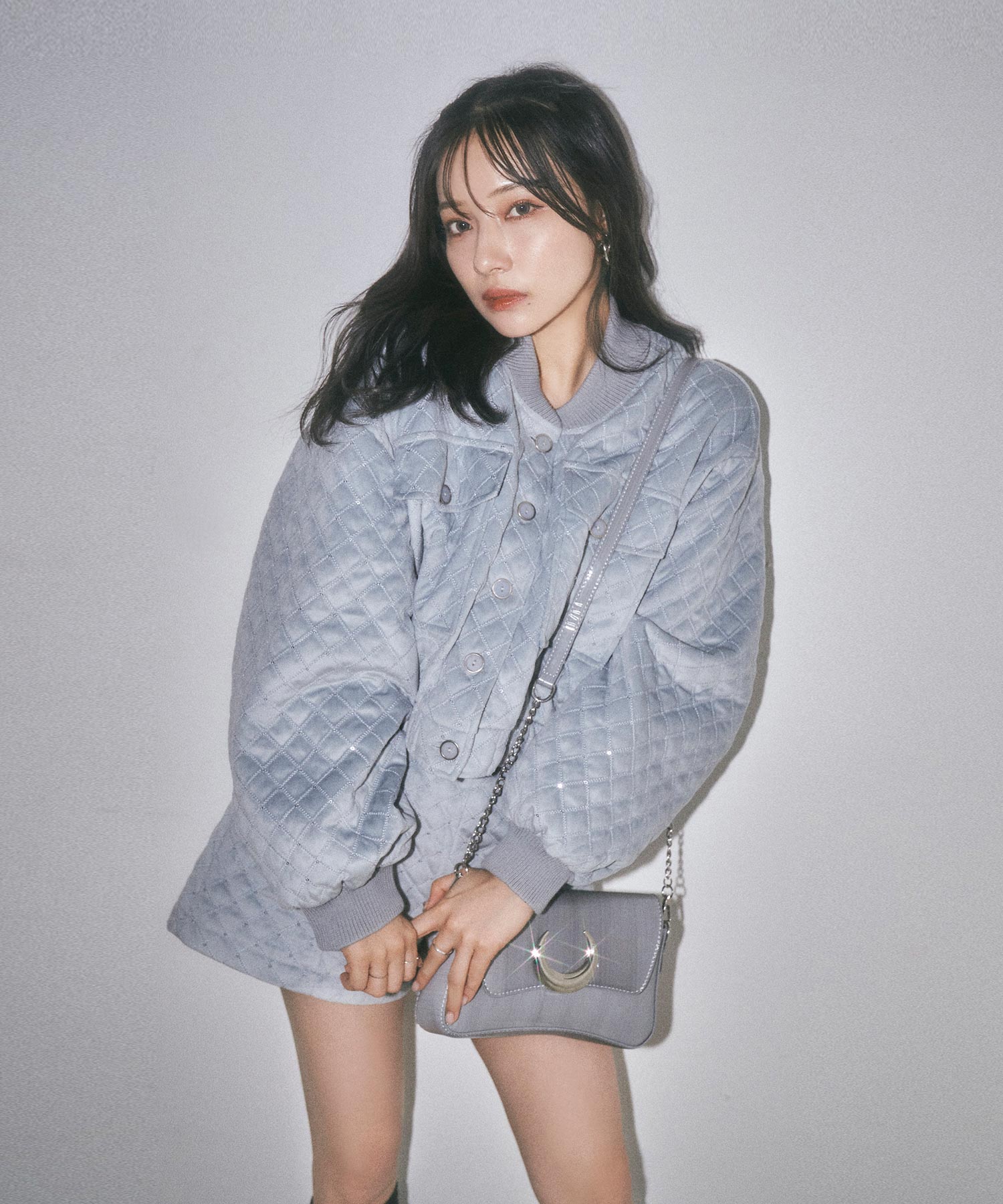 SELECT 2WAYムーンショルダーバッグ