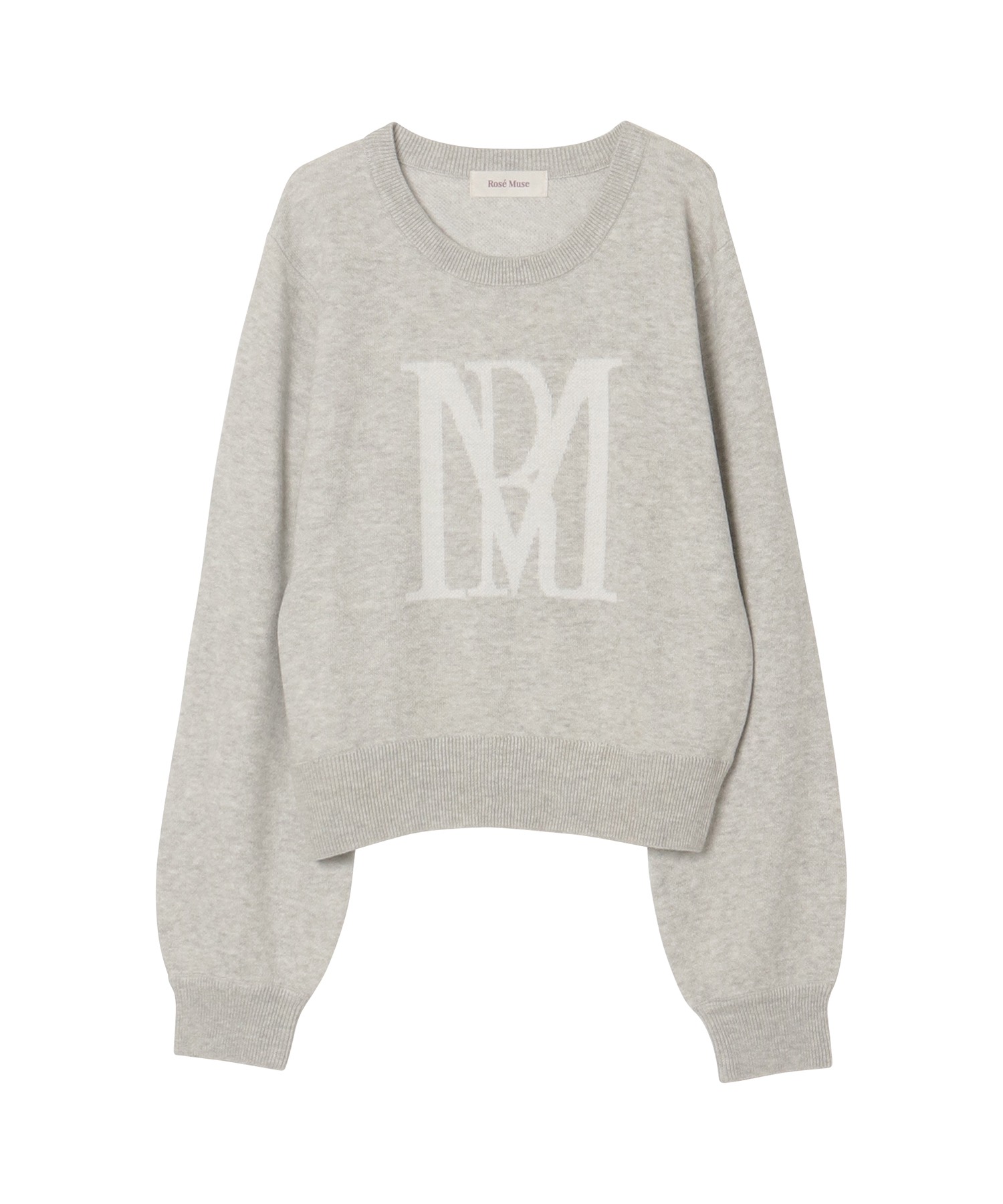 RM logo knit_M size【gray】 – BUNNY APARTMENT