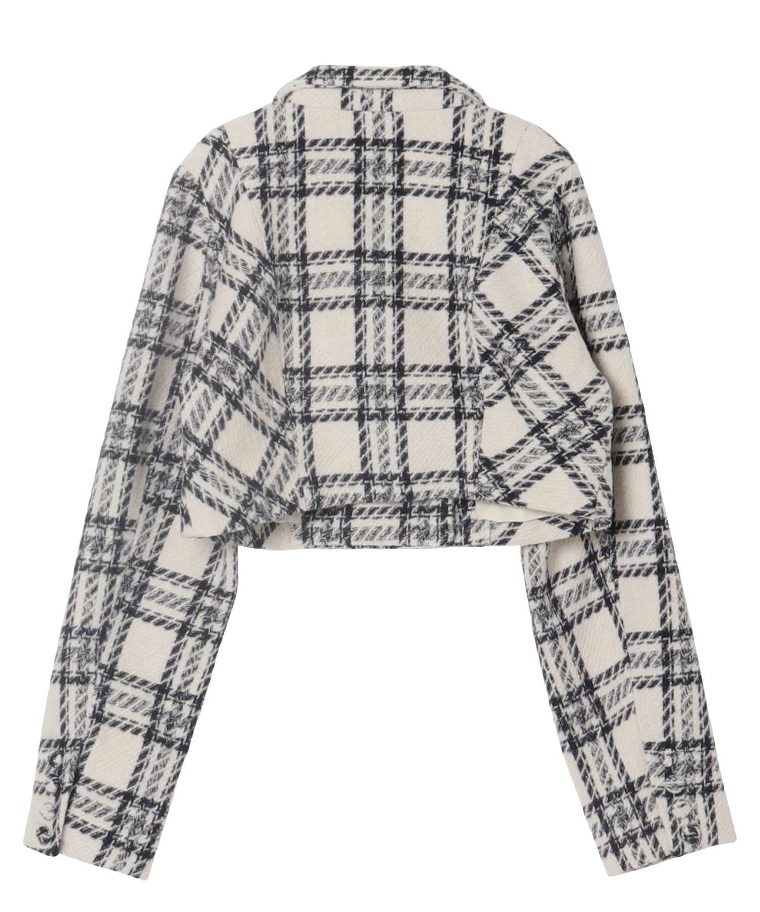 check short jacket【white】
