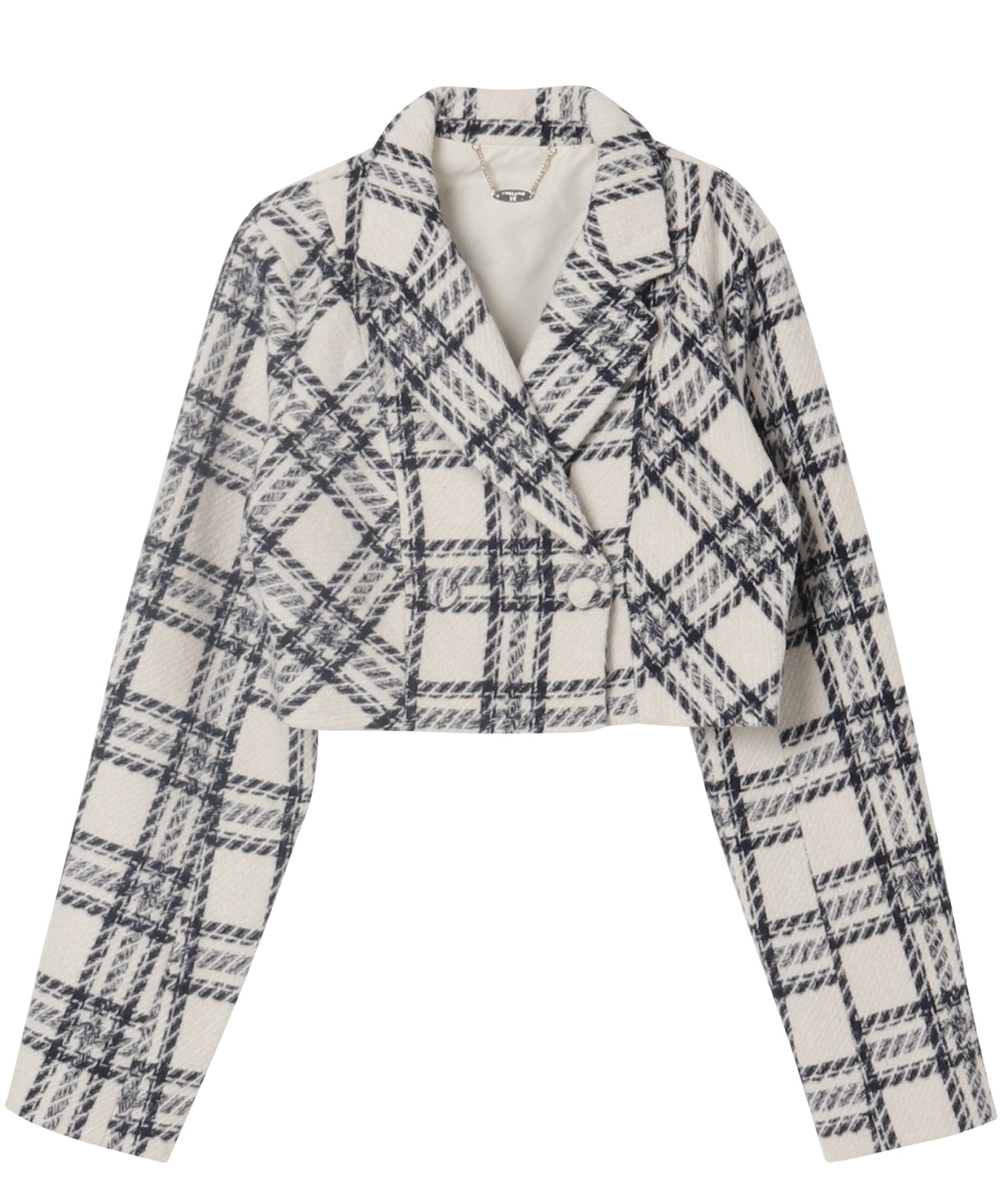 check short jacket【white】