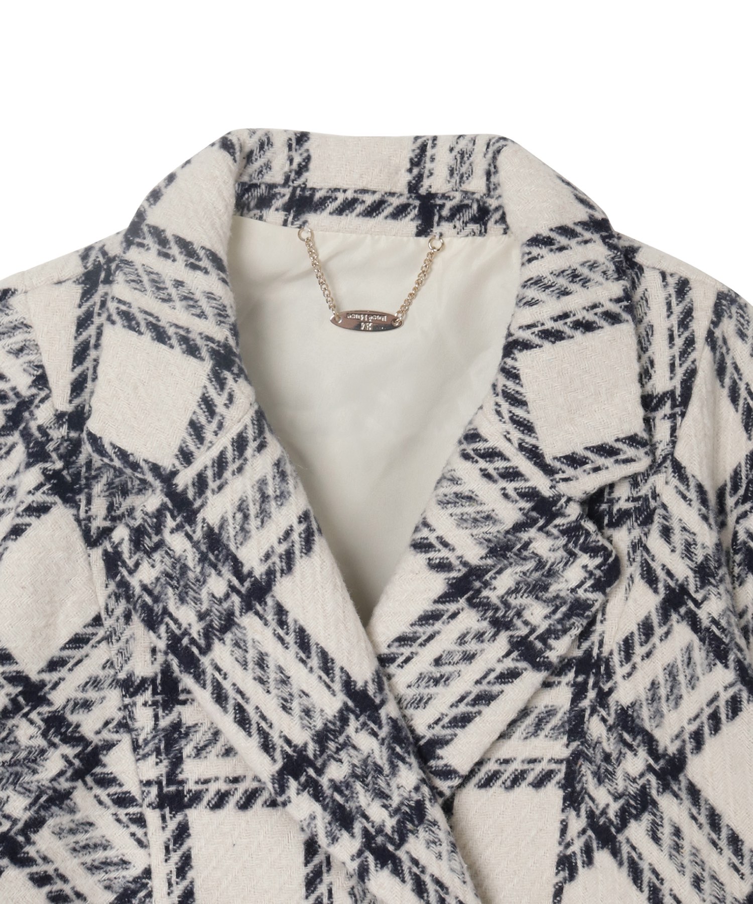 check short jacket【white】