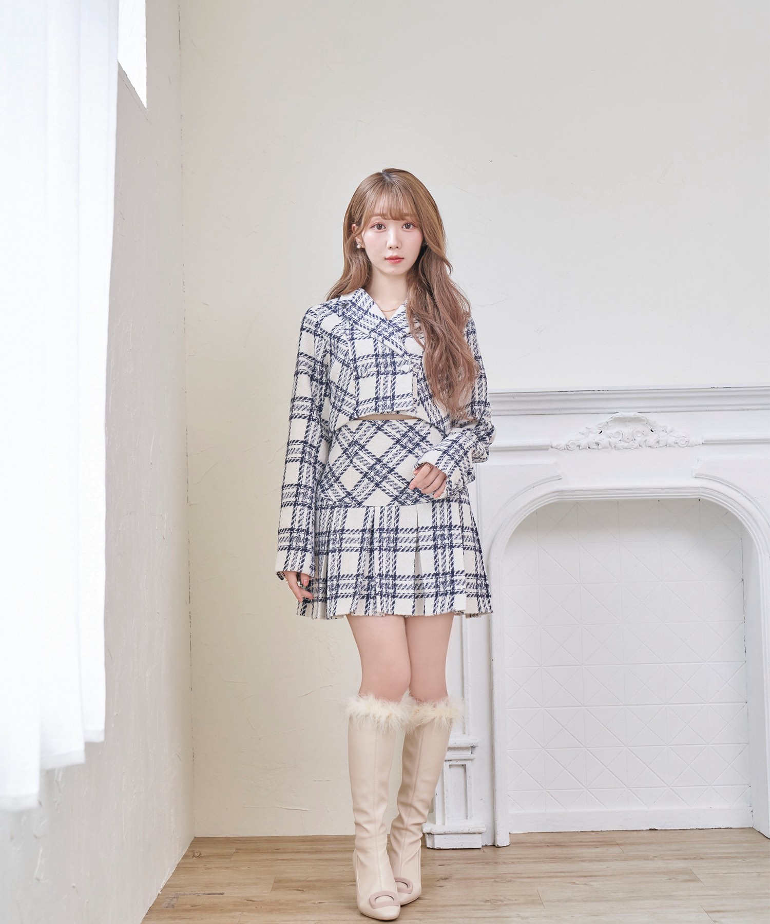 check short jacket【white】