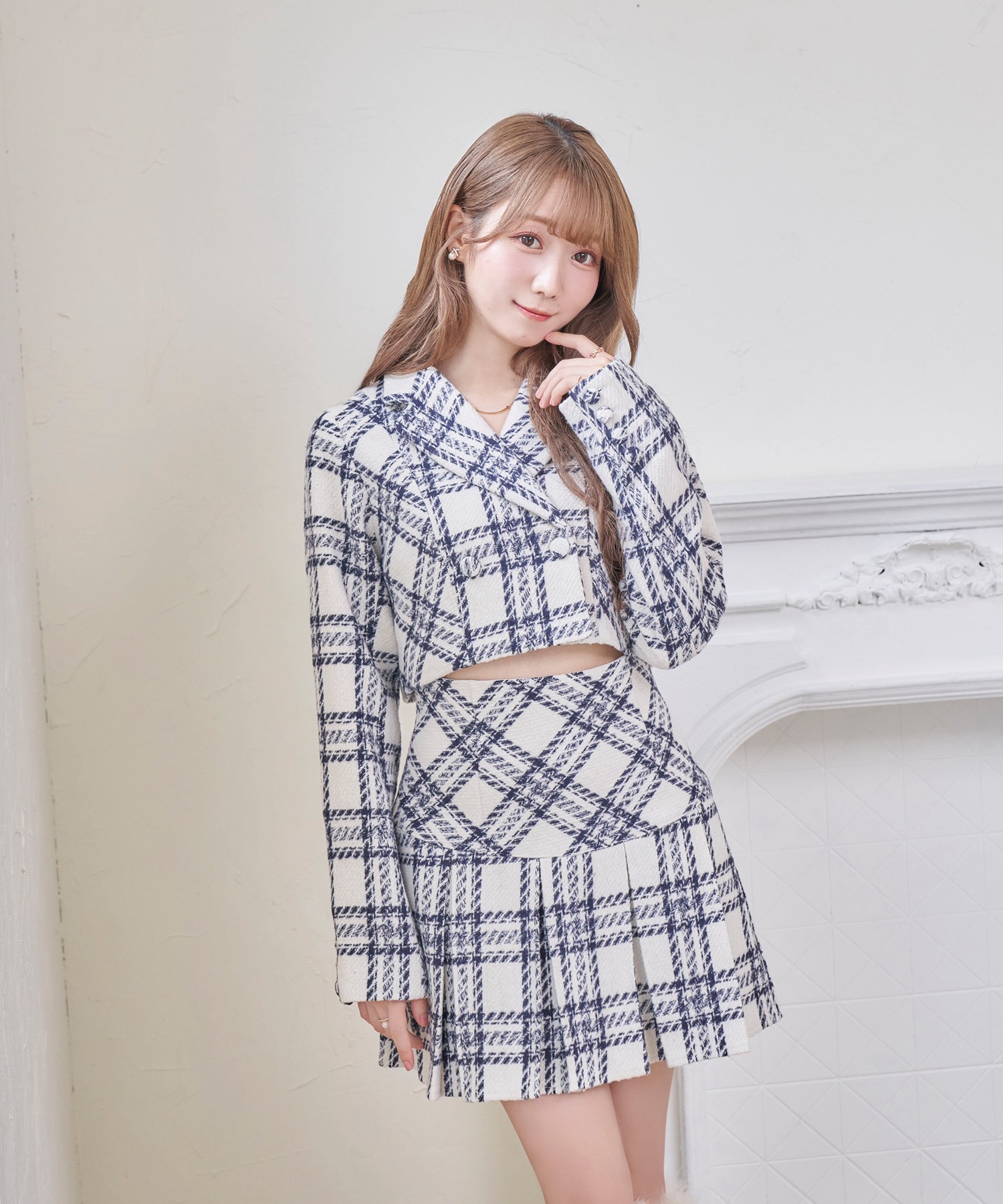 check short jacket【white】