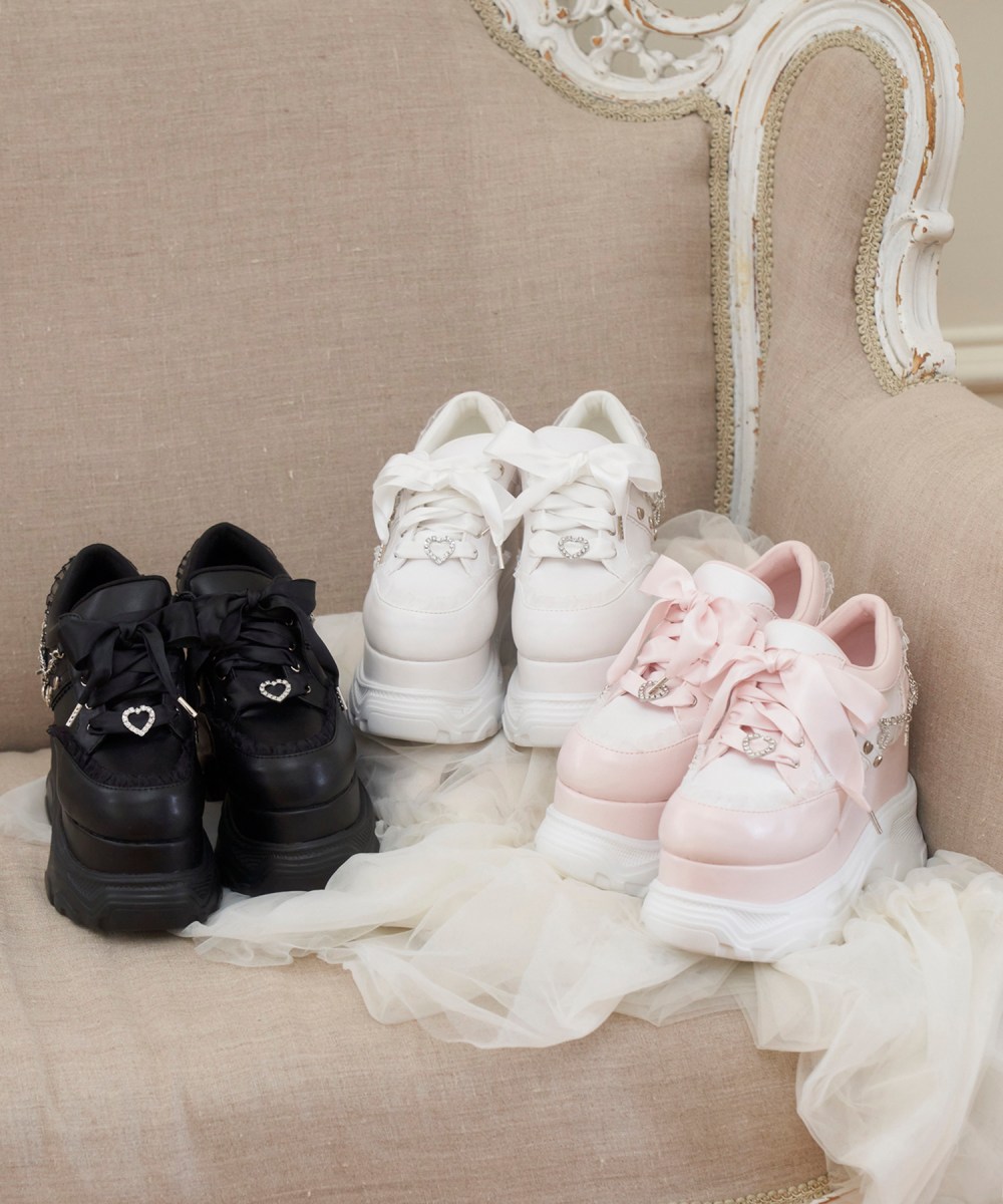 チャーム付厚底スニーカー – BUNNY APARTMENT 